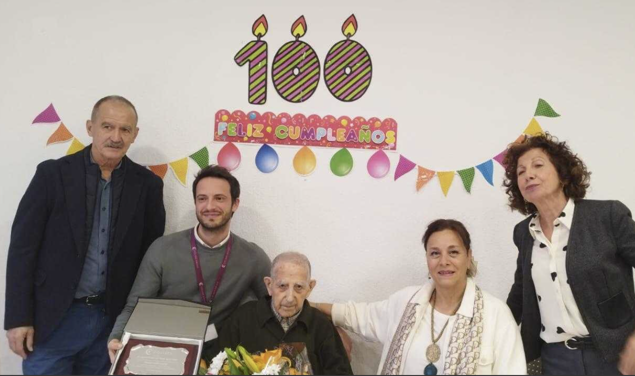 Alejandro de Dios, el santamartino que cumple 100 años