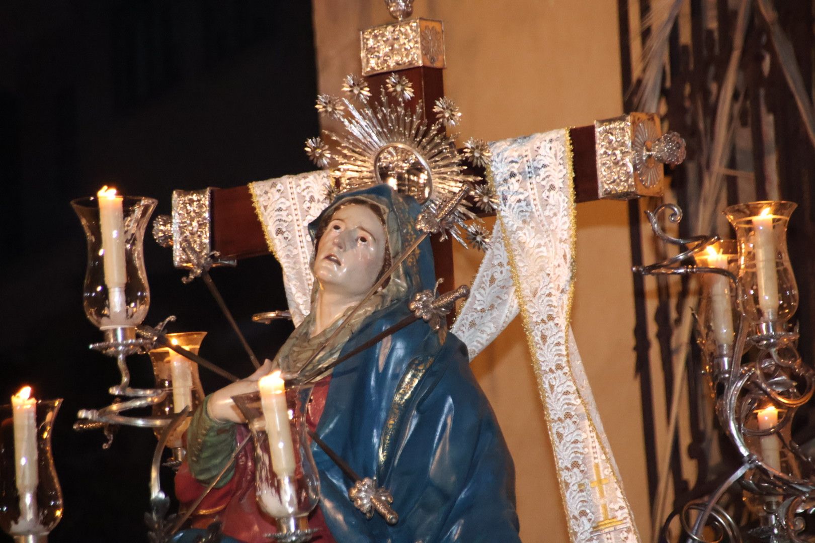 Procesión Vía Matris de la Cofradía de la Vera Cruz, Semana Santa 2024