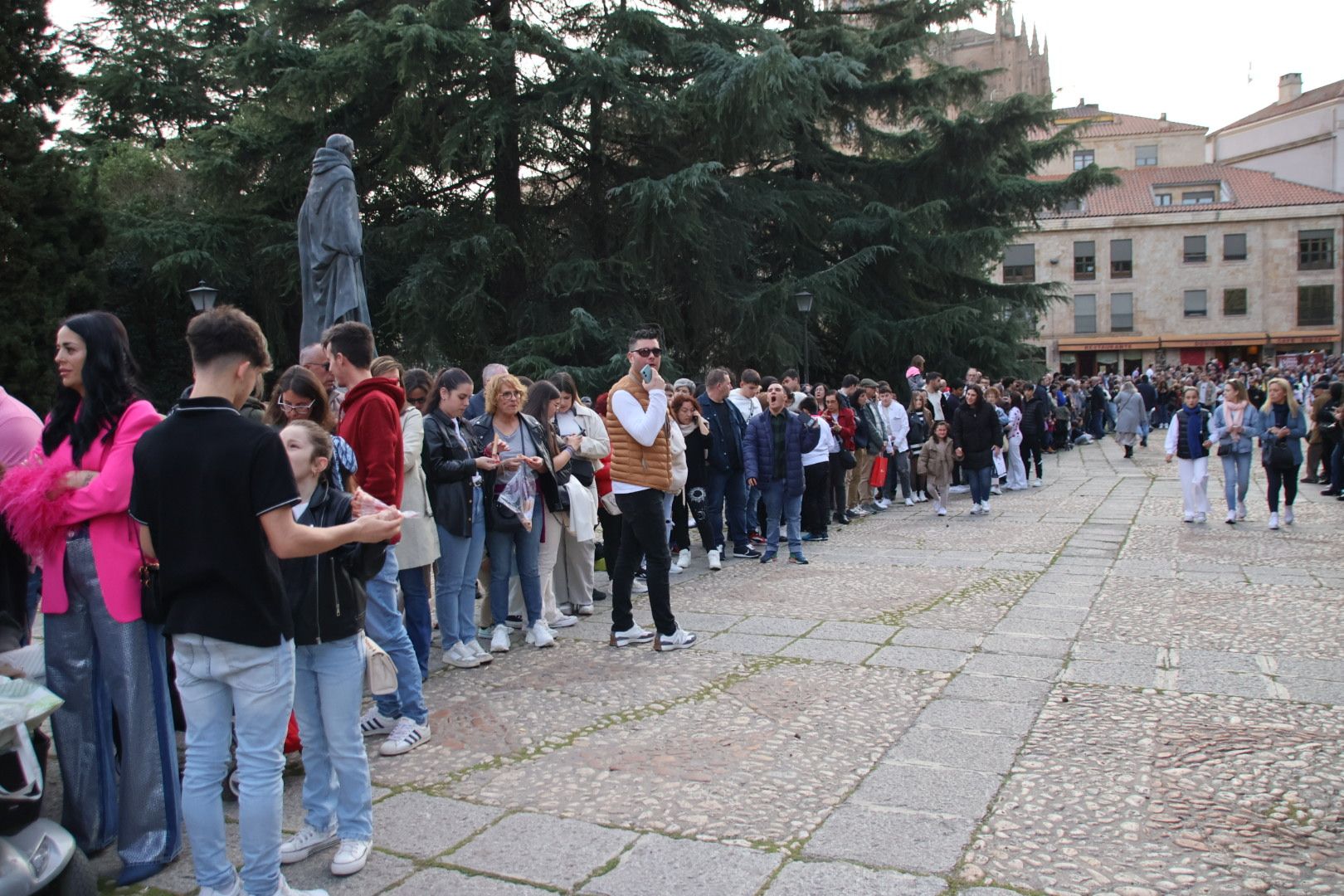 Ambiente en el Sábado de Pasión, Cofradía Penitencial del Rosario, Semana Santa 2024