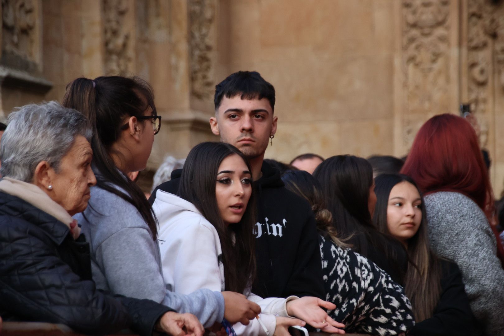 Ambiente en el Sábado de Pasión, Cofradía Penitencial del Rosario, Semana Santa 2024