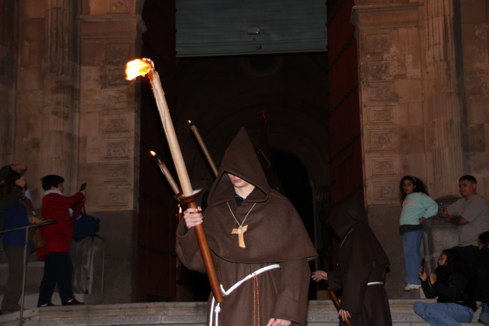 Procesión de la Hermandad Franciscana en el Sábado de Pasión, Semana Santa 2024