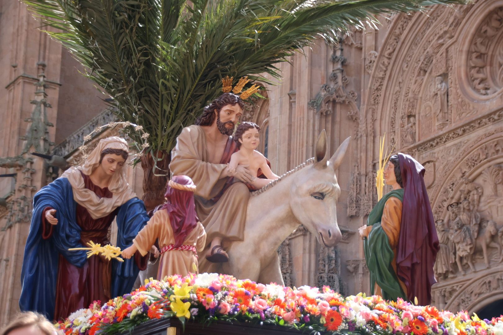 Salida de la procesión de La Borriquilla Semana Santa 2024