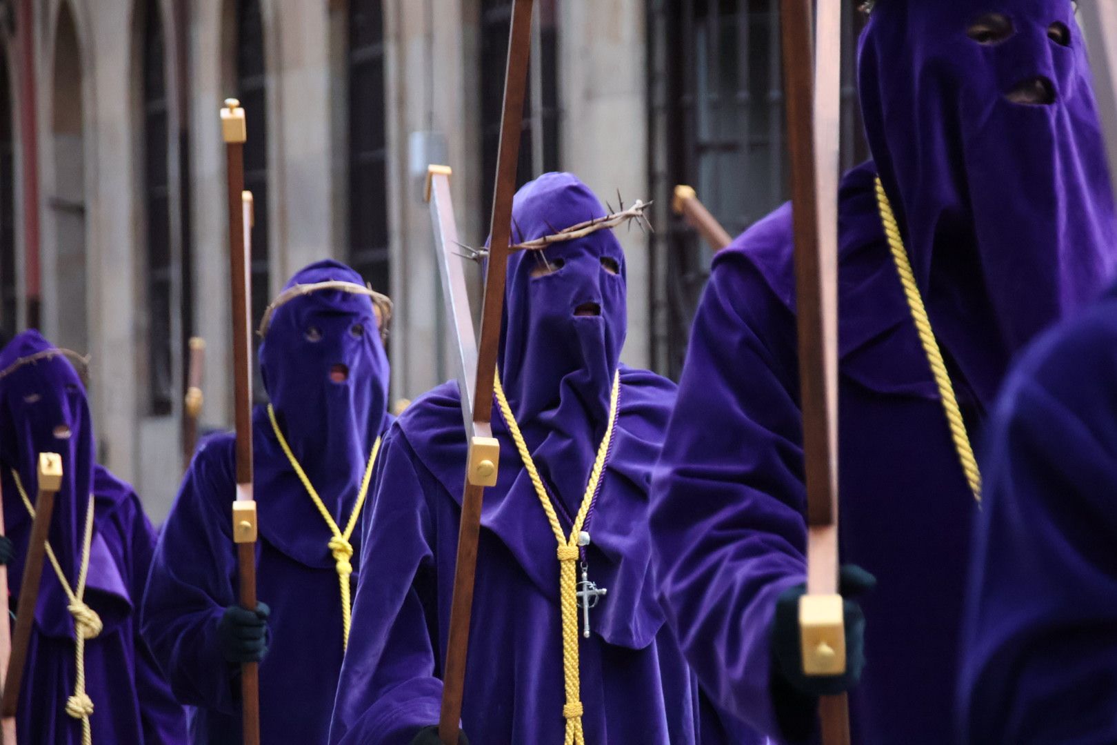 Procesión de Nuestro Padre Jesús Nazareno y Santo Entierro 2024. Foto de archivo Andrea M