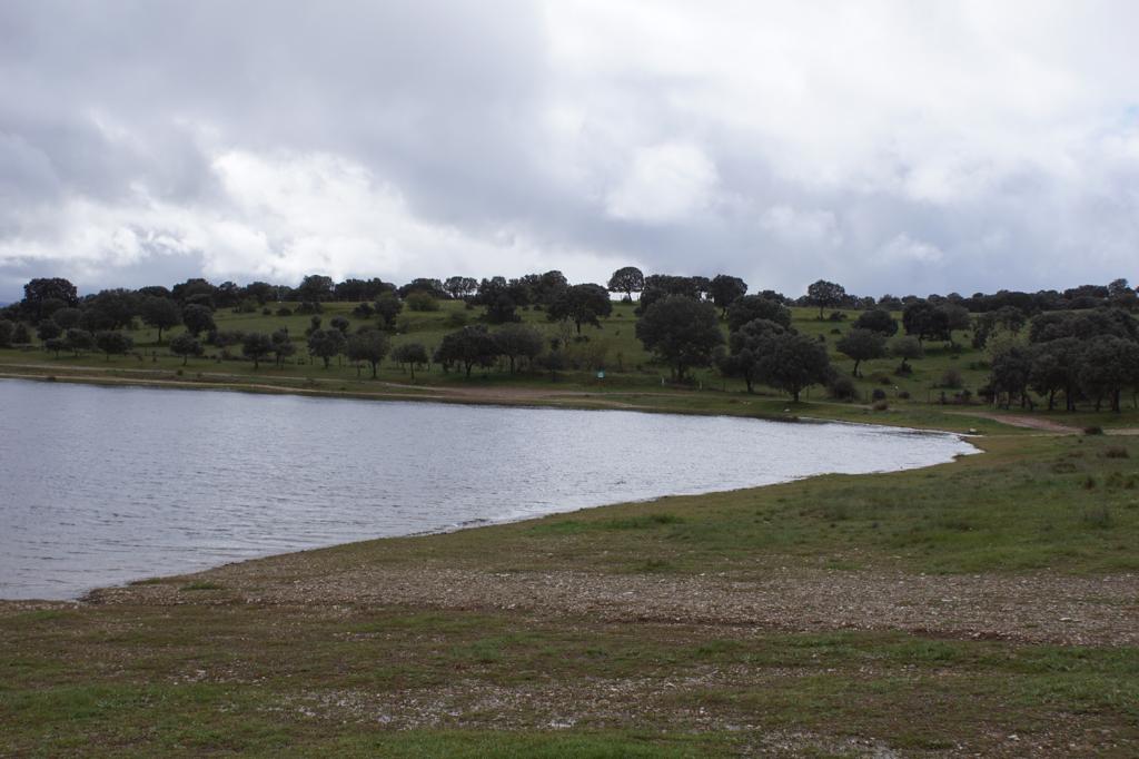 Pantano de Santa Teresa tras la borrasca Nelson