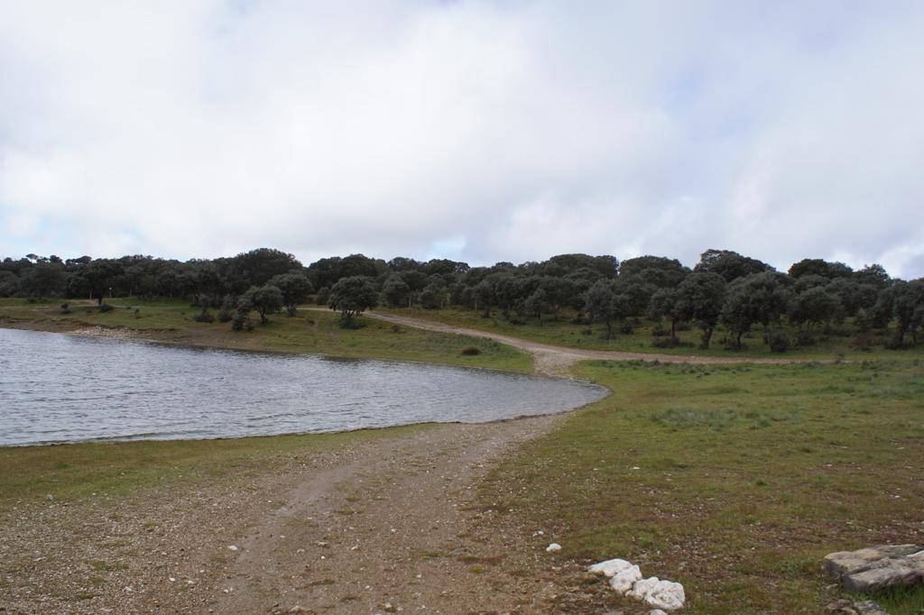 Pantano de Santa Teresa tras la borrasca Nelson