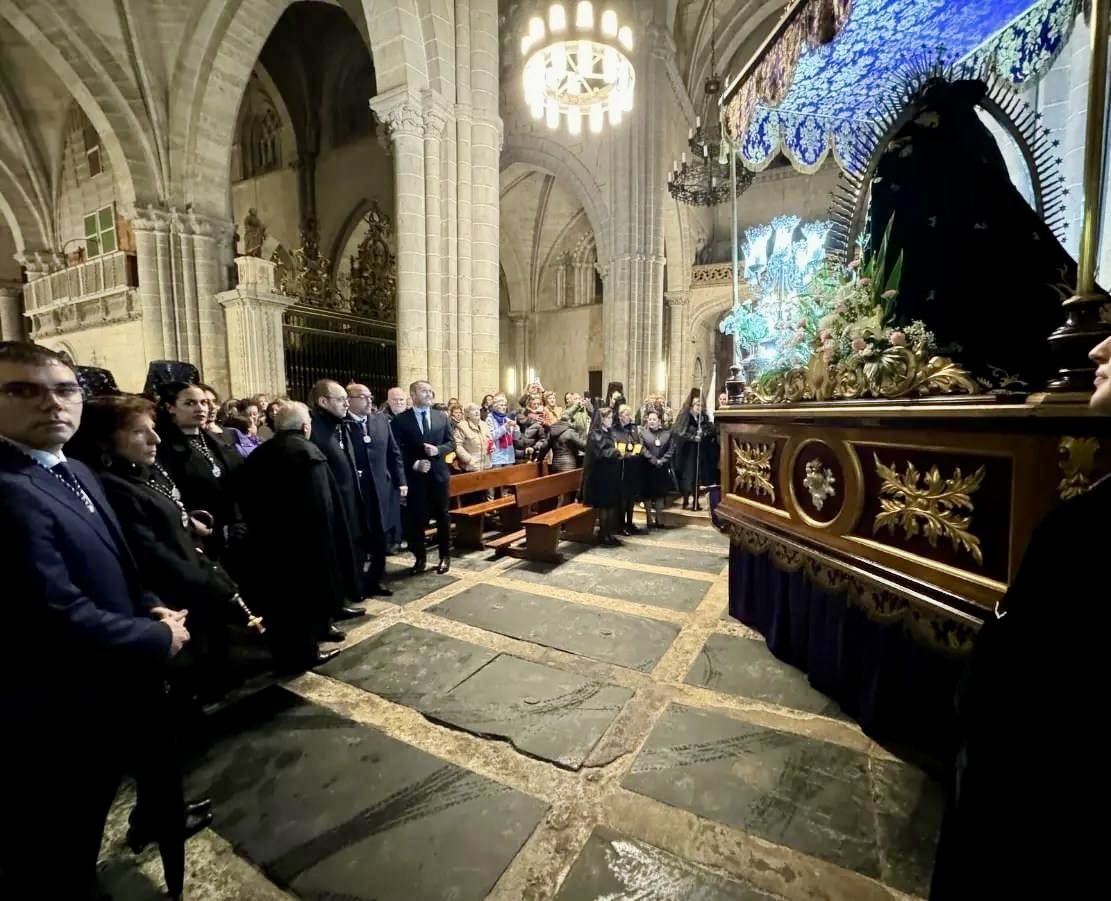 Procesión de Nuestra Señora de la Soledad. Foto: Marcos Iglesias