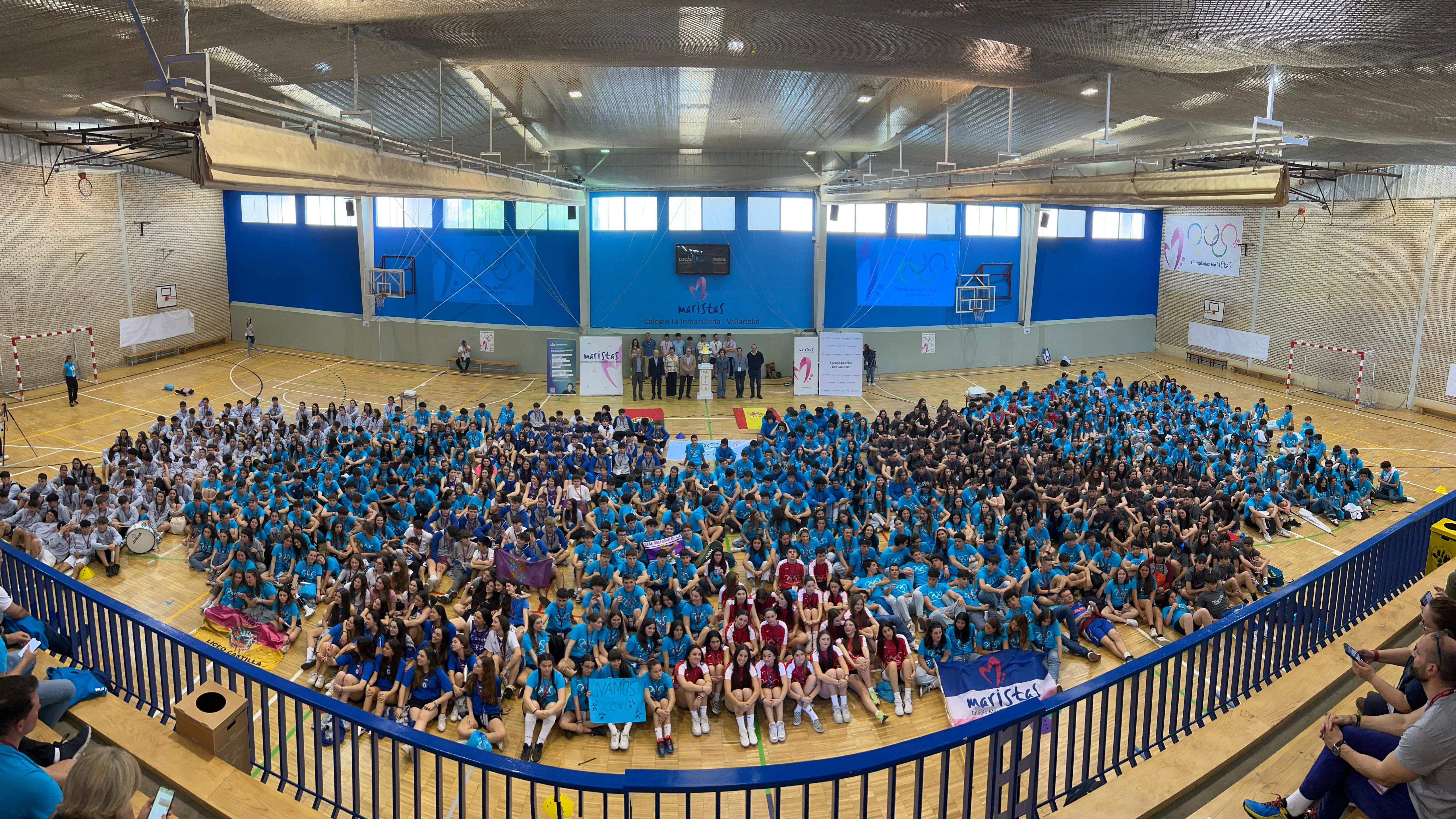 Alumnos de Salamanca participan en la XXX edición de las Olimpiadas  Maristas junto a miles de jóvenes de España y Portugal