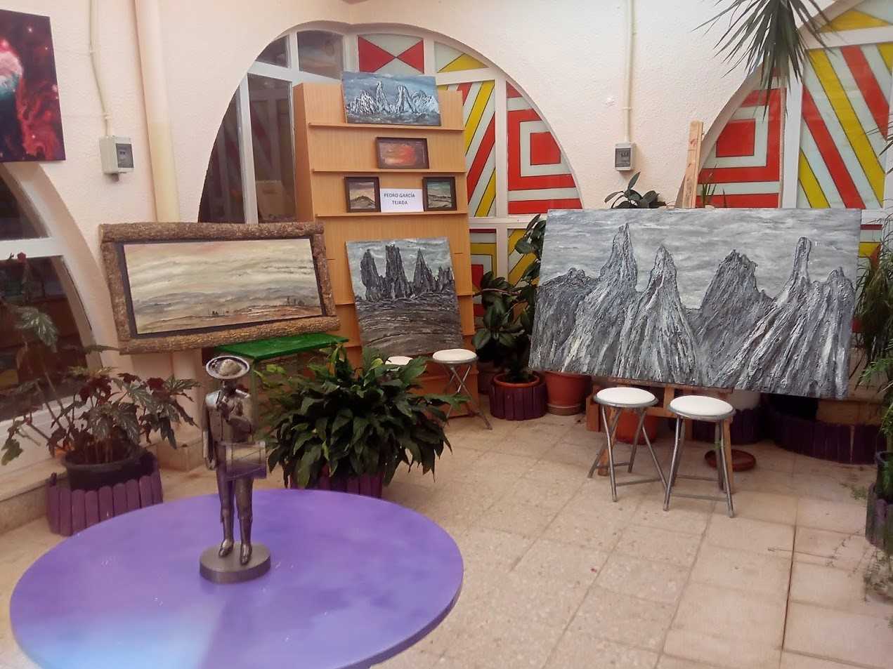 Exposición ‘El arte que nos une’ en el municipio de Terradillos 