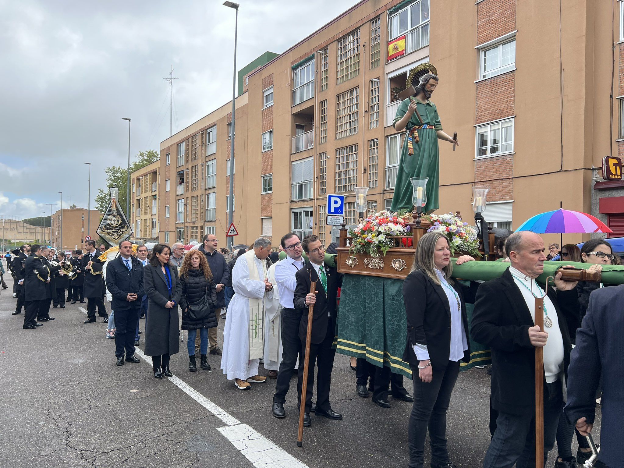 Cofradía de San José, en las fiestas del barrio de San José FOTO AYUNTAMIENTO DE SALAMANCA