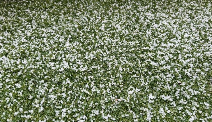 Granizo en Salamanca 