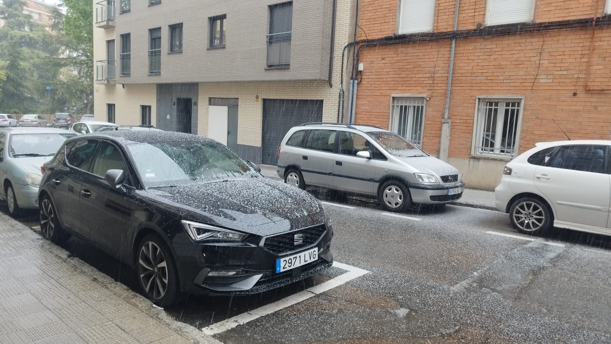 Granizo en Salamanca 