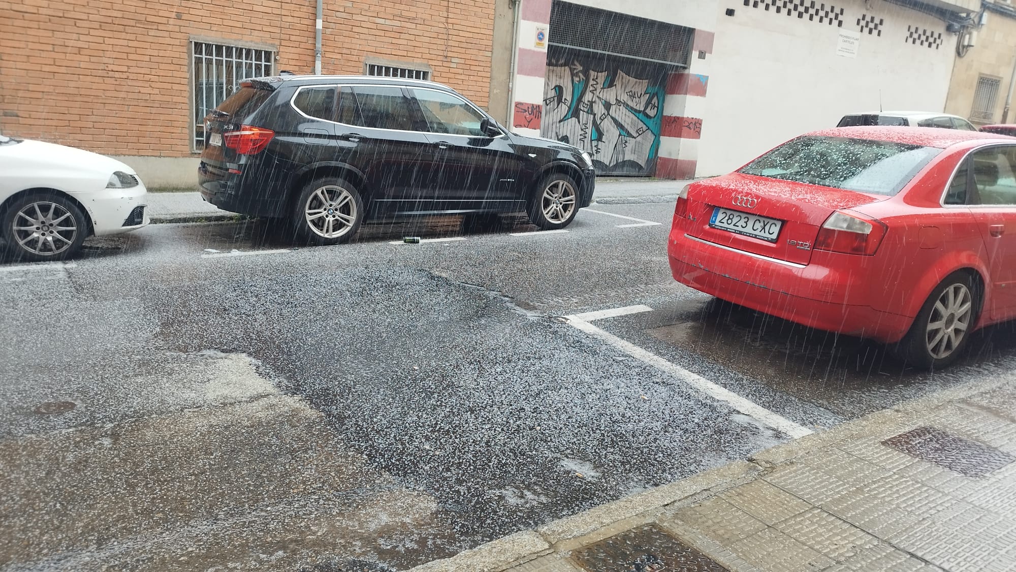 Granizo en Salamanca 