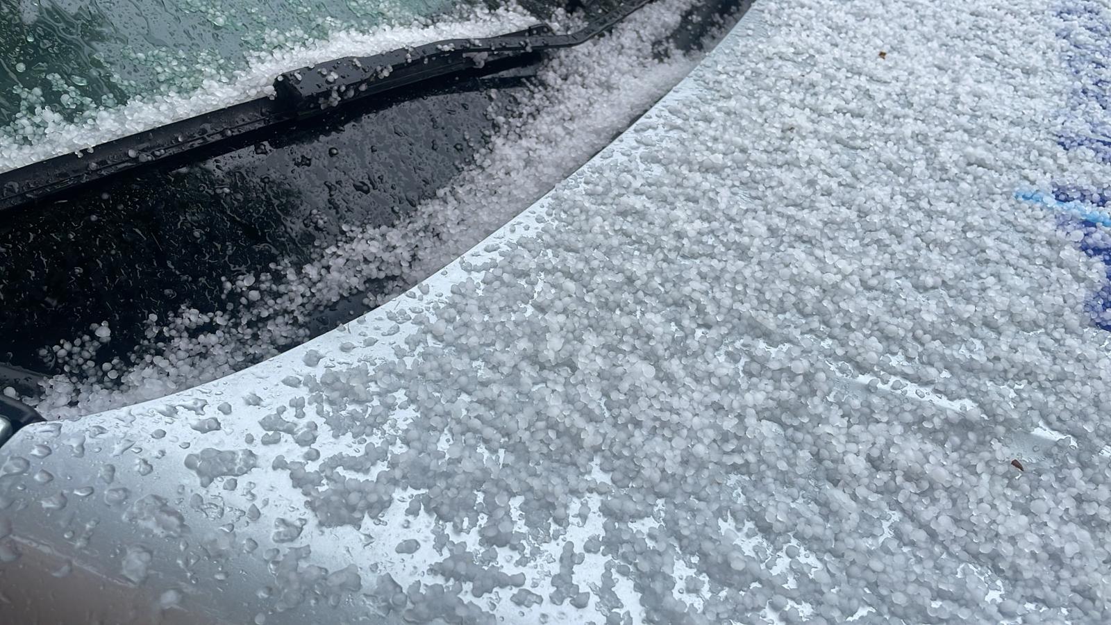 Granizo en Salamanca 