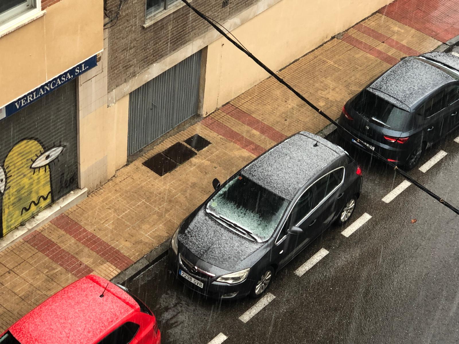 Granizo en Salamanca 