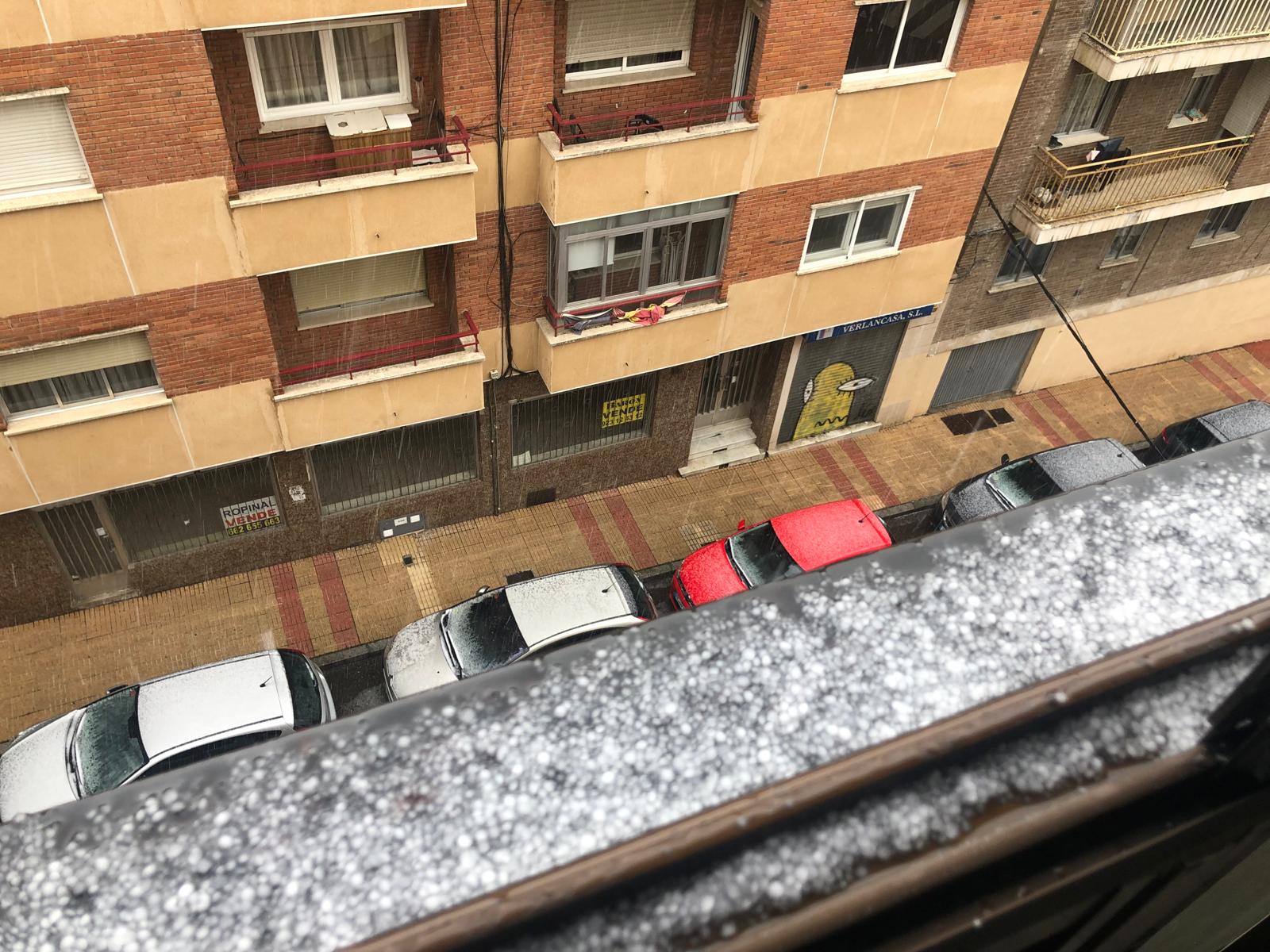 Granizo en Salamanca 