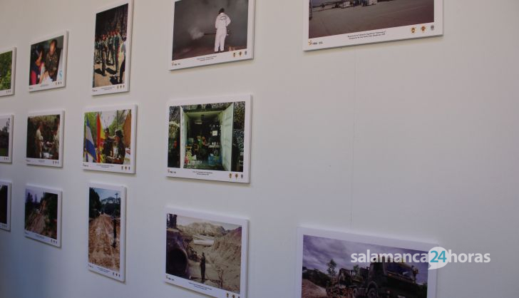 Exposición 25 años de la intervención por el Huracán Mitch de la Unidad de Ingenieros Salamanca 