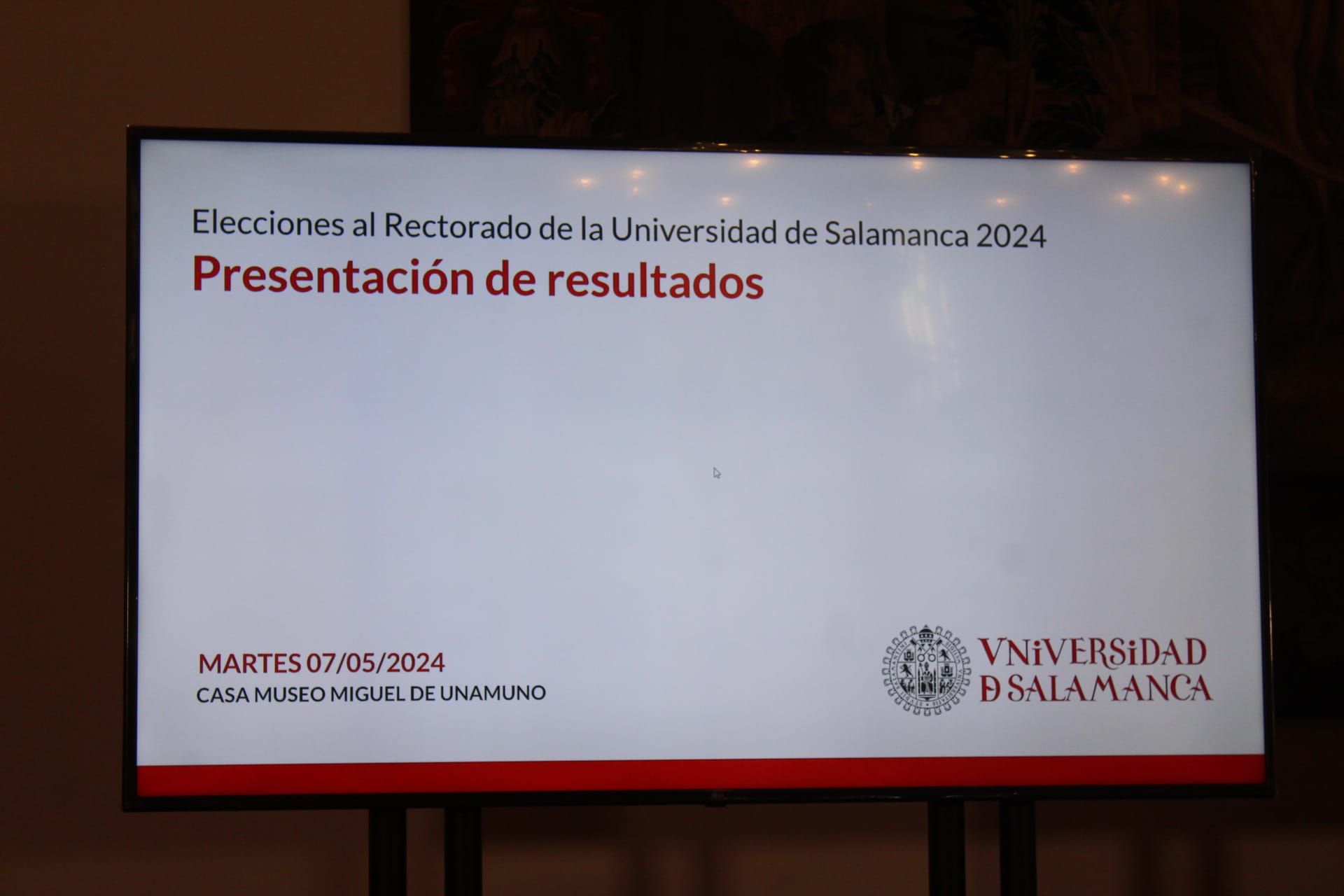 Elección de Corchado como rector de la Universidad