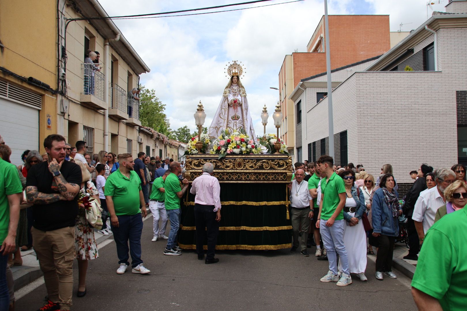 Procesión de la Virgen de la Salud en Tejares