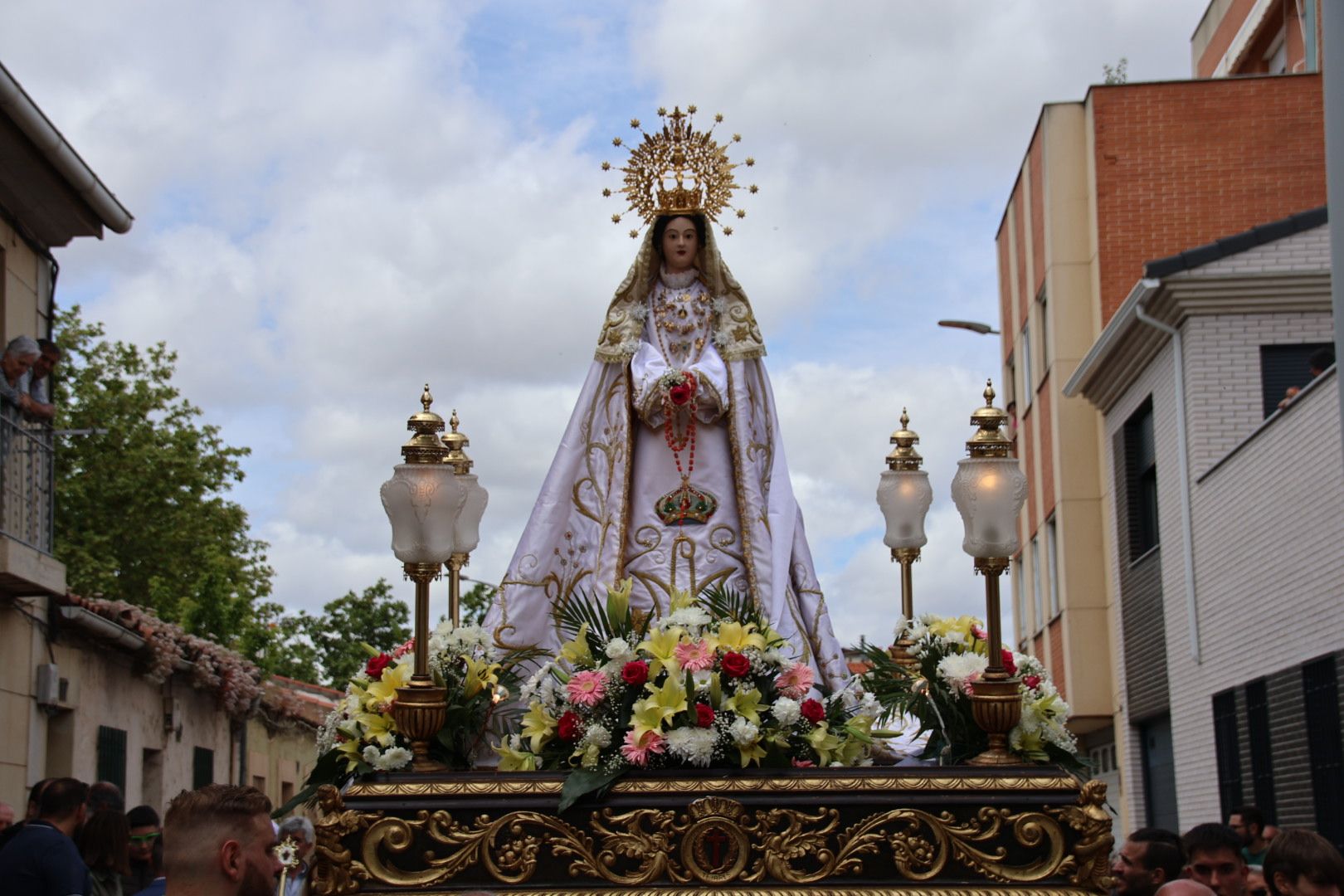 Procesión de la Virgen de la Salud en Tejares