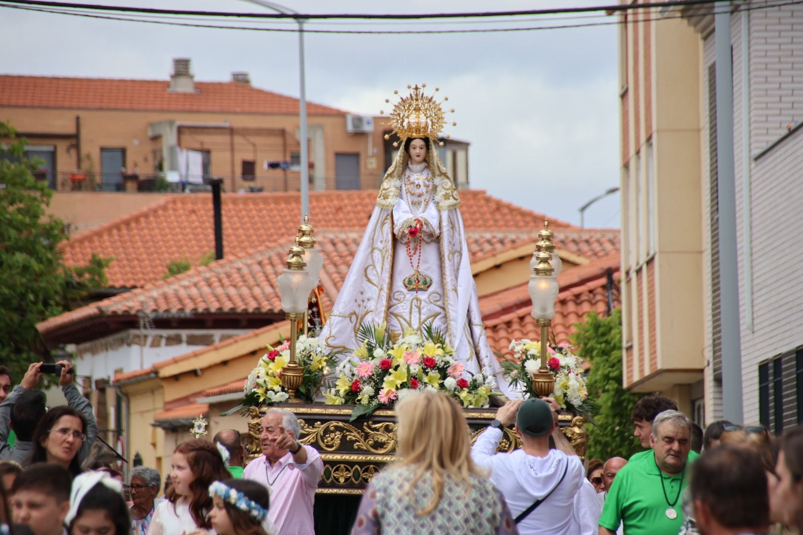 Procesión de la Virgen de la Salud en Tejares