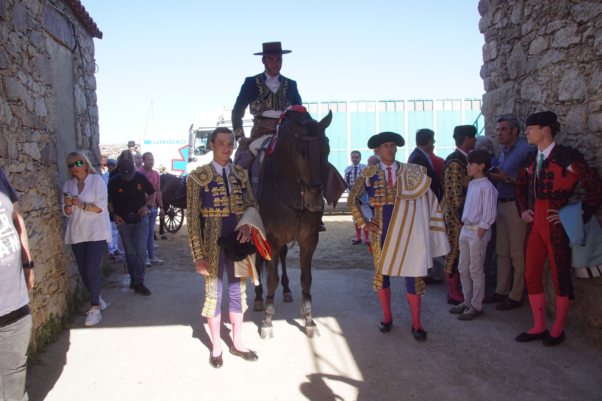 Novillada mixta en el Corpus de Ledesma 2024. Fotos Juanes 