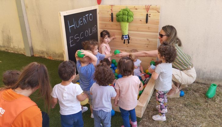 Huerto ecológico Escuela infantil Santa Marta1