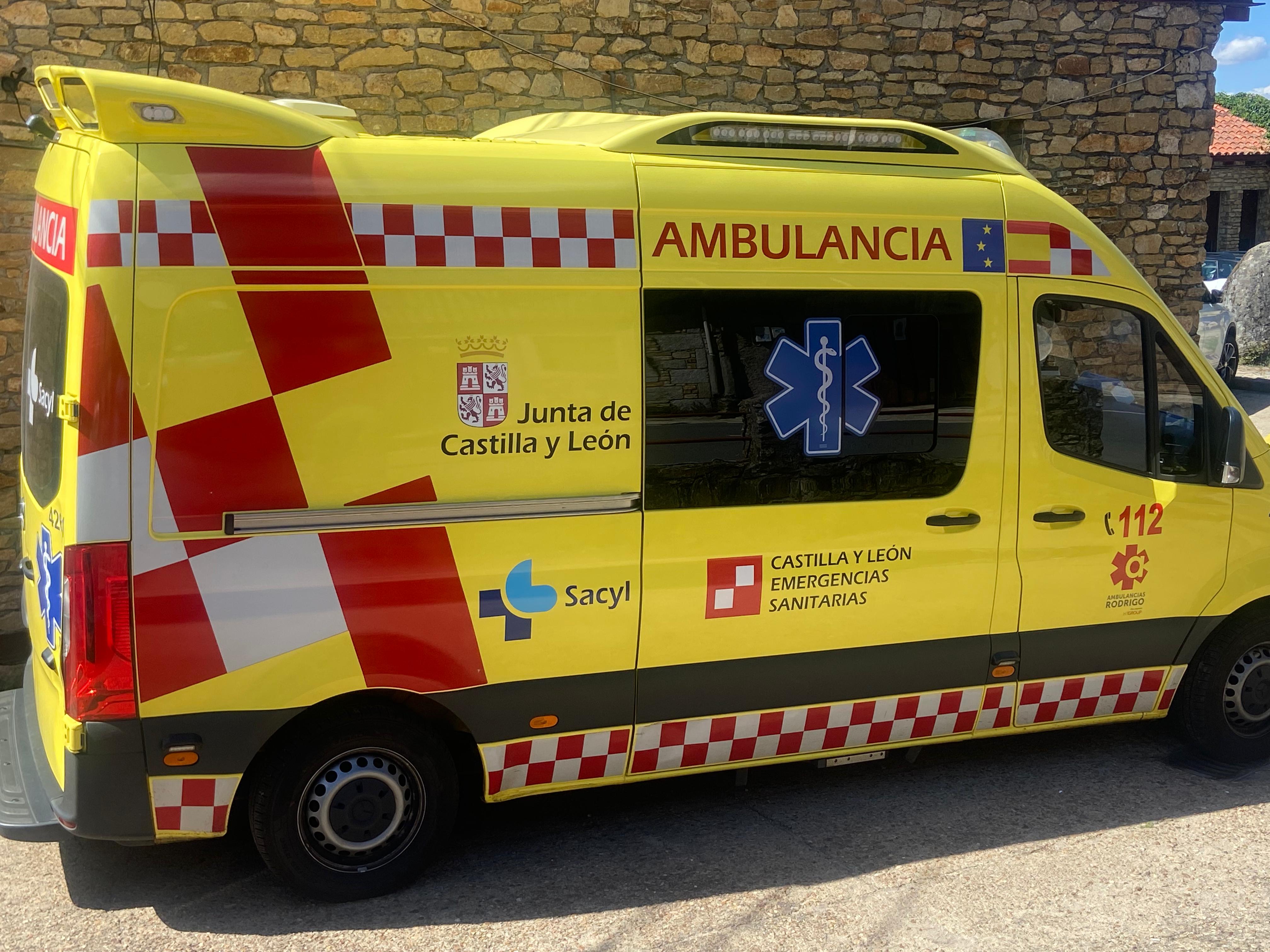 Imagen de archivo de una ambulancia