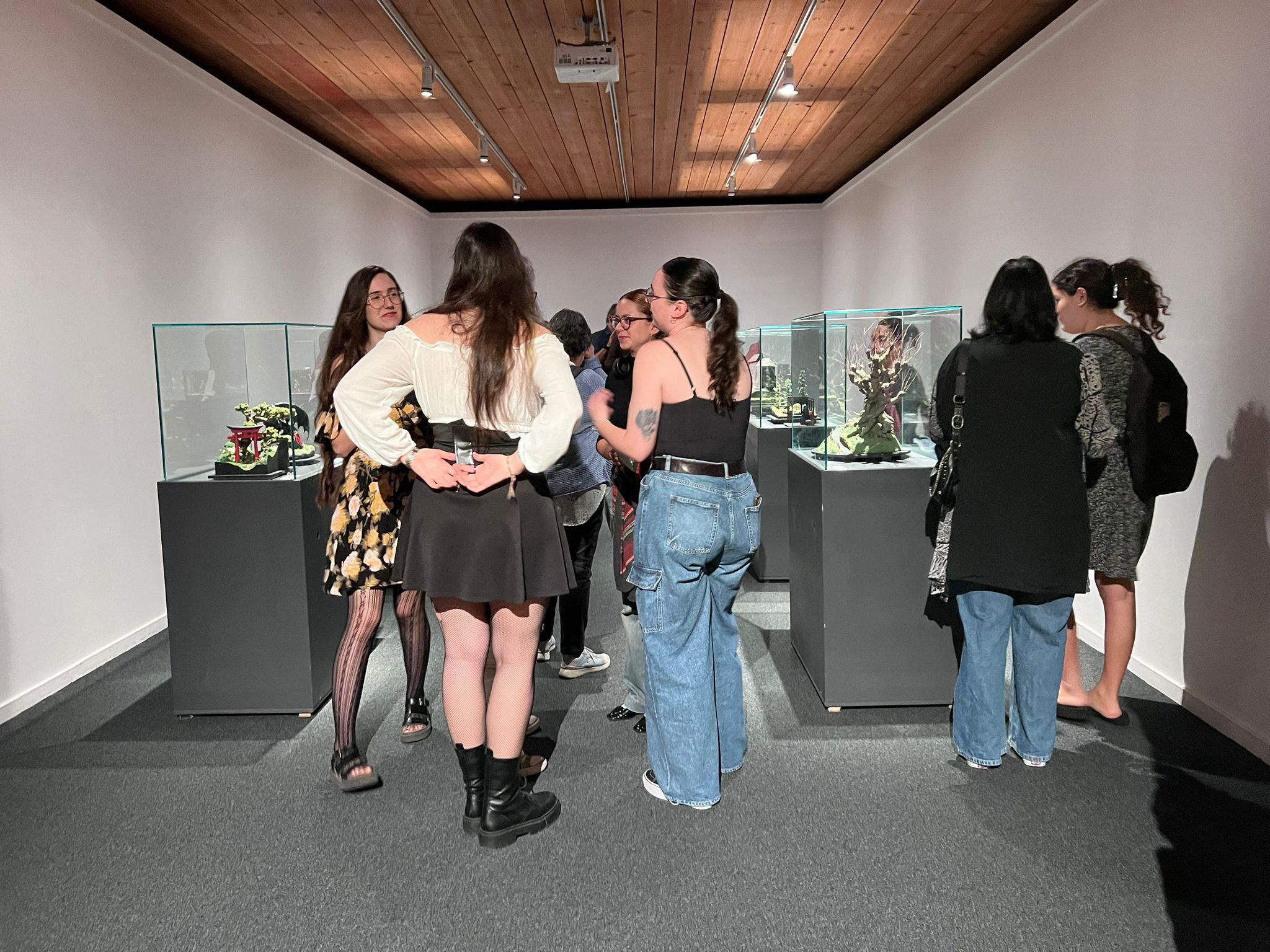 Exposición de maquetas elaboradas por los estudiantes de la asignatura de Escenografía