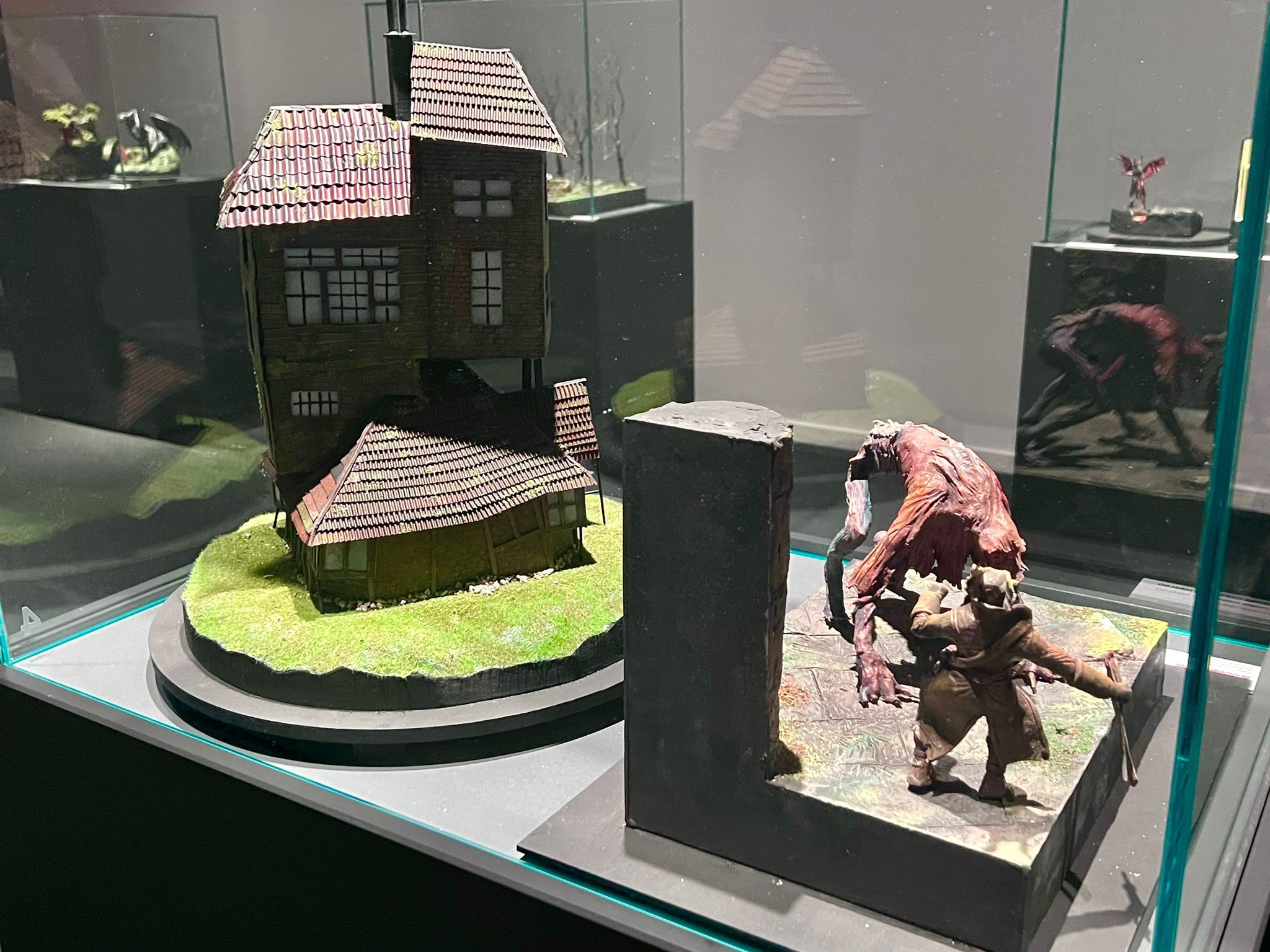 Exposición de maquetas elaboradas por los estudiantes de la asignatura de Escenografía