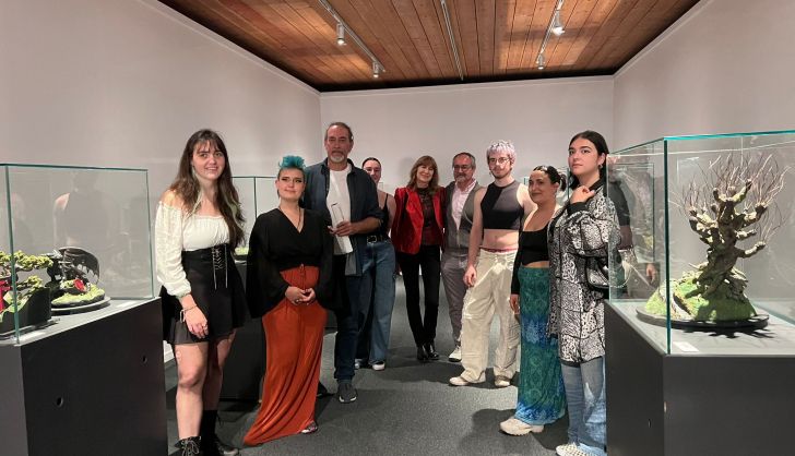 Exposición de maquetas elaboradas por los estudiantes de la asignatura de Escenografía