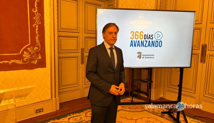 García Carbayo realiza balance del primer año del actual mandato