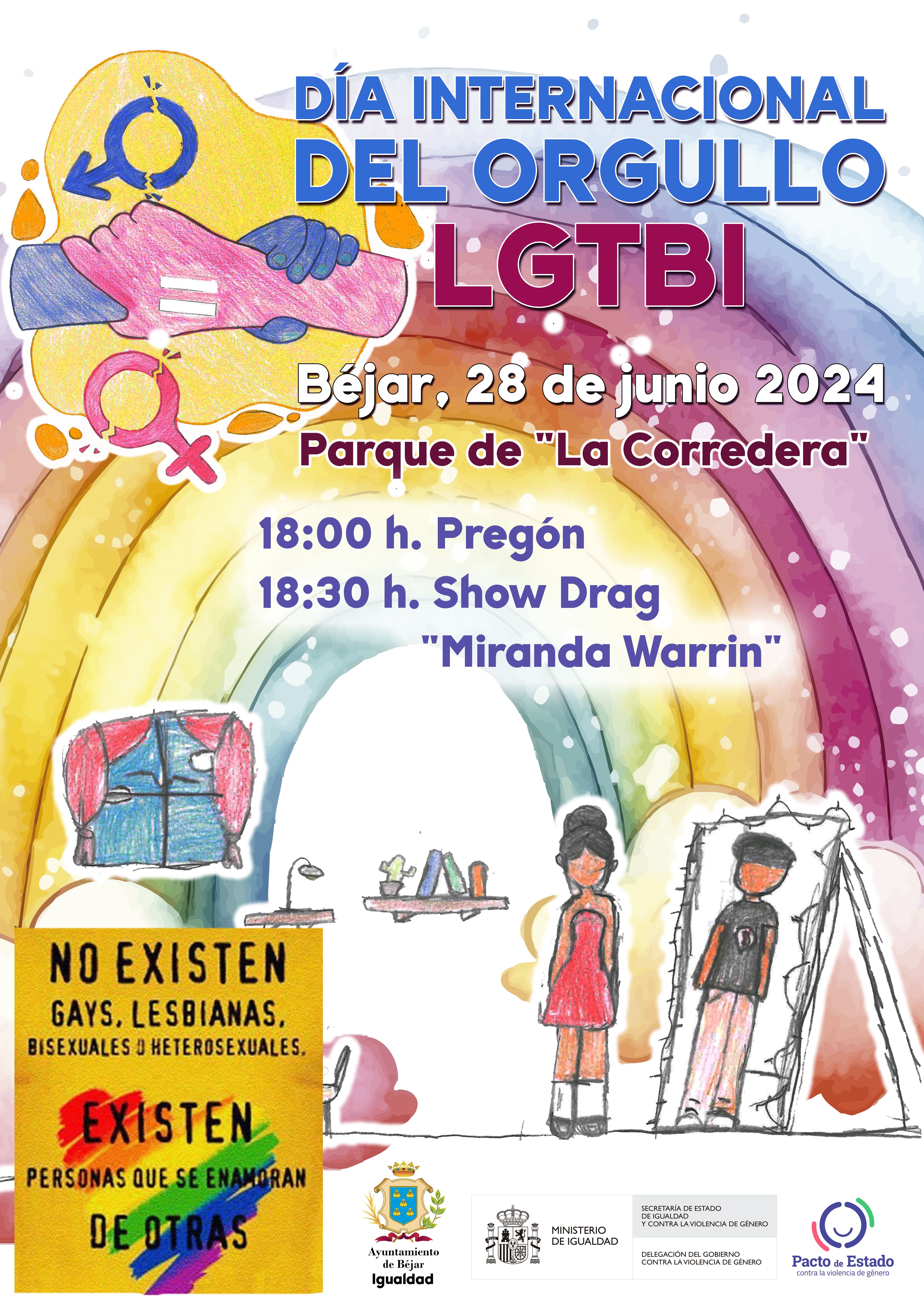 Cartel 28 de junio Día Internacinal LGTBI 