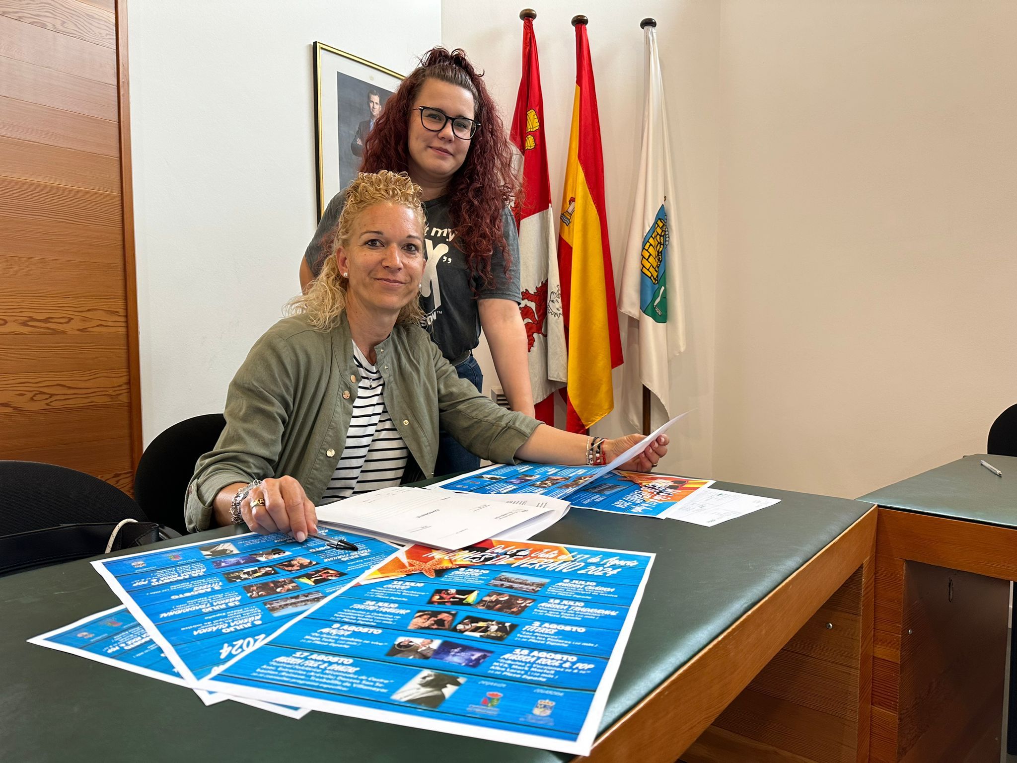 Presentación de las actividades culturales de Villamayor 