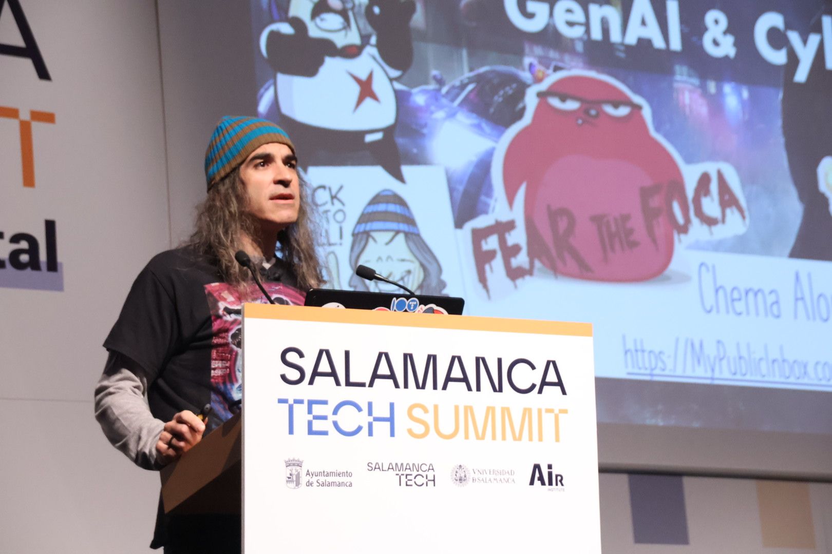 Conferencia de Chema Alonso en Salamanca Tech Summit