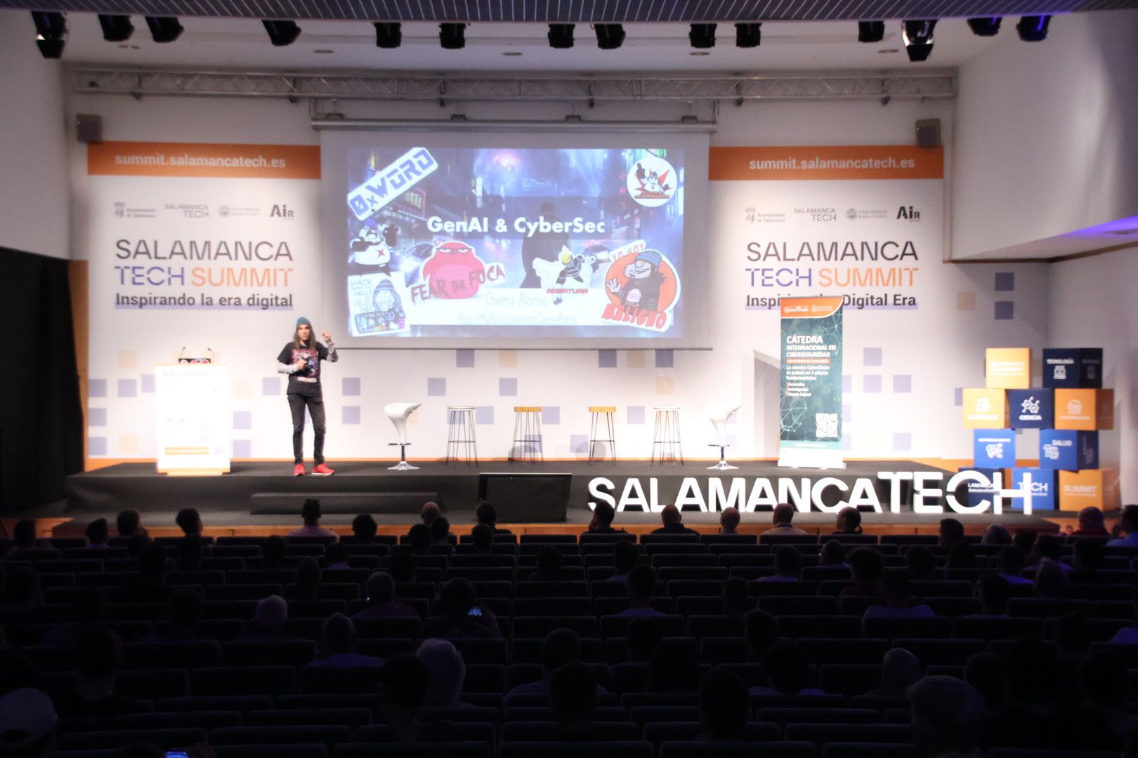 Conferencia de Chema Alonso en Salamanca Tech Summit