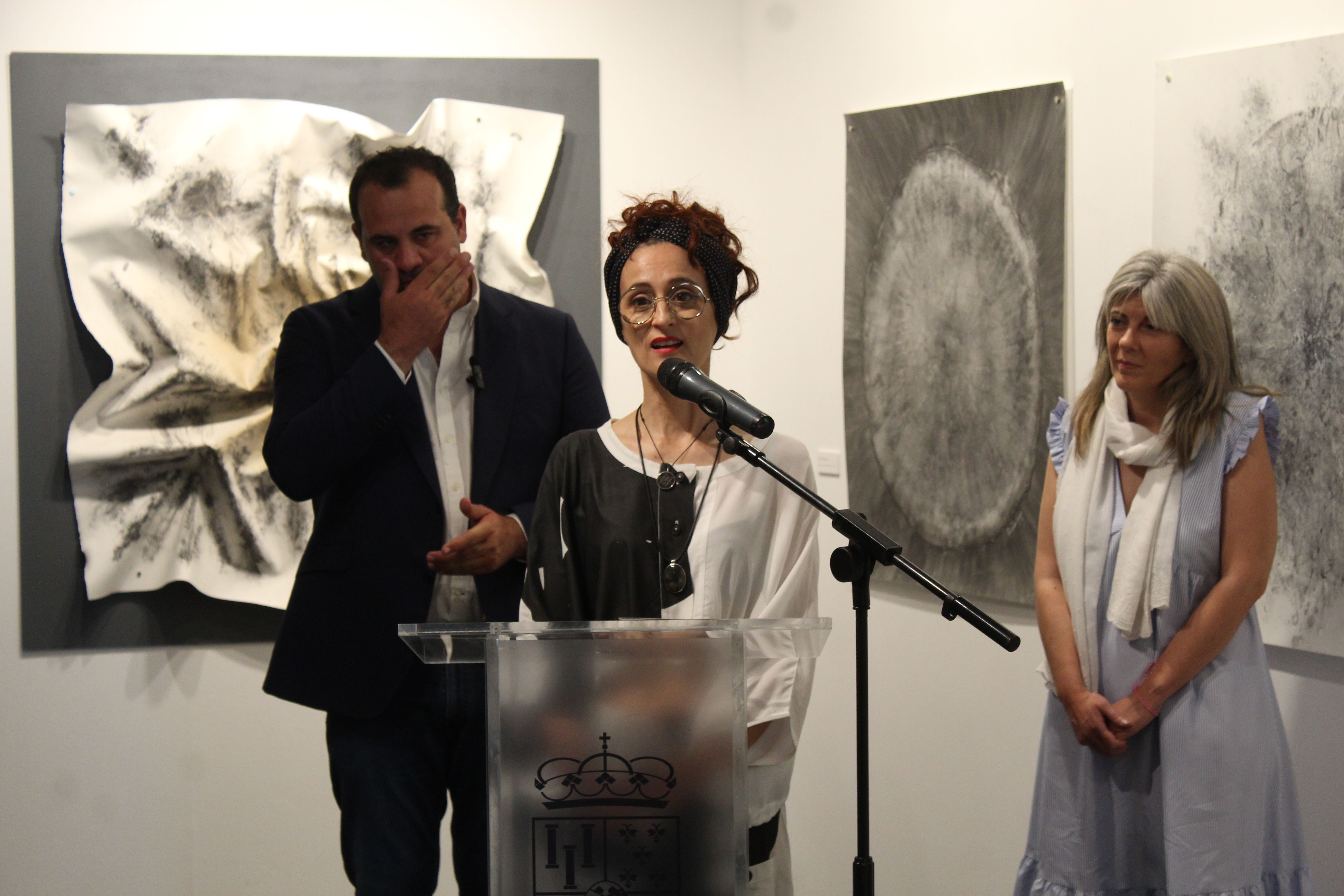 Inauguración la exposición de pintura “Las líneas del alma”