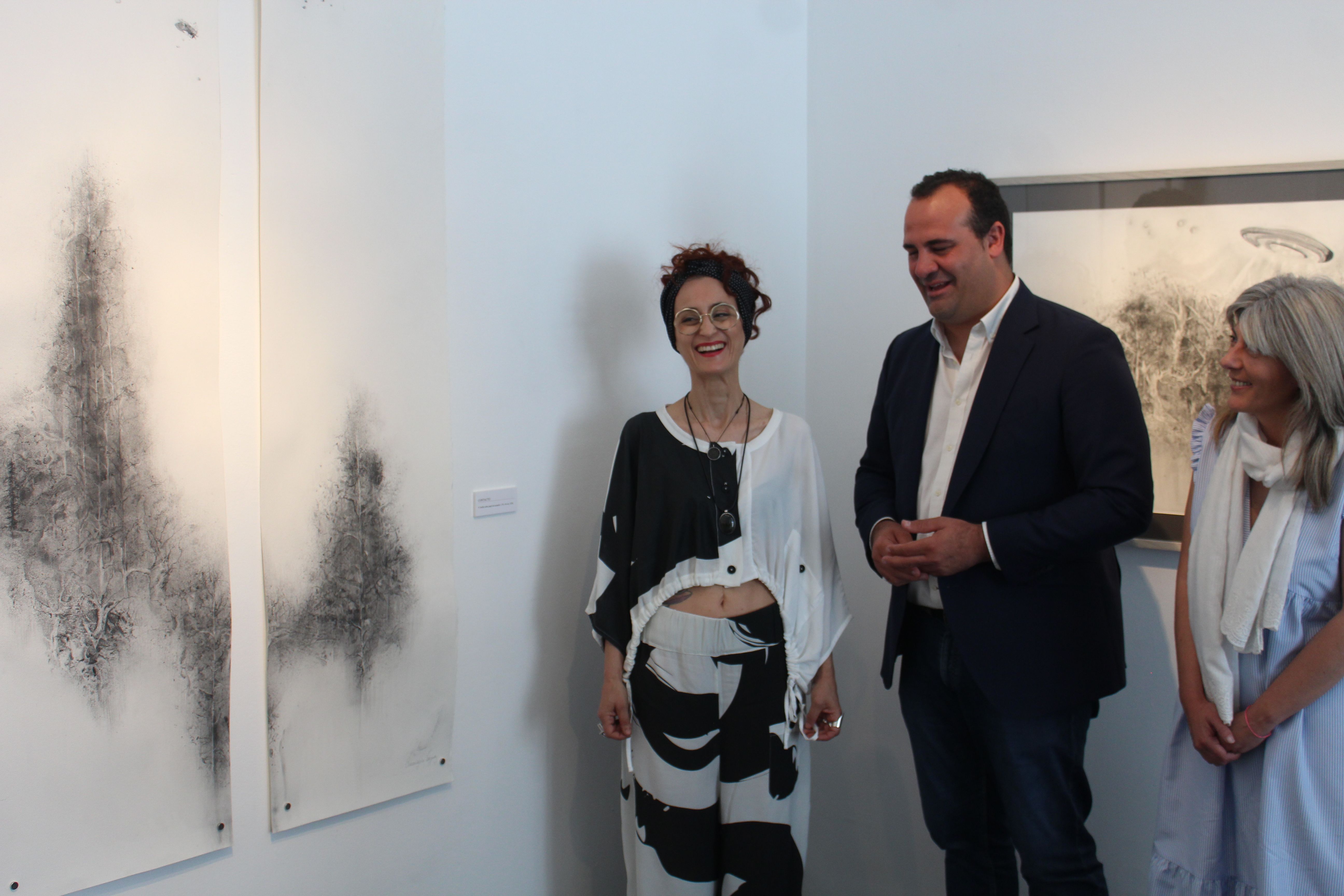 Inauguración la exposición de pintura “Las líneas del alma”