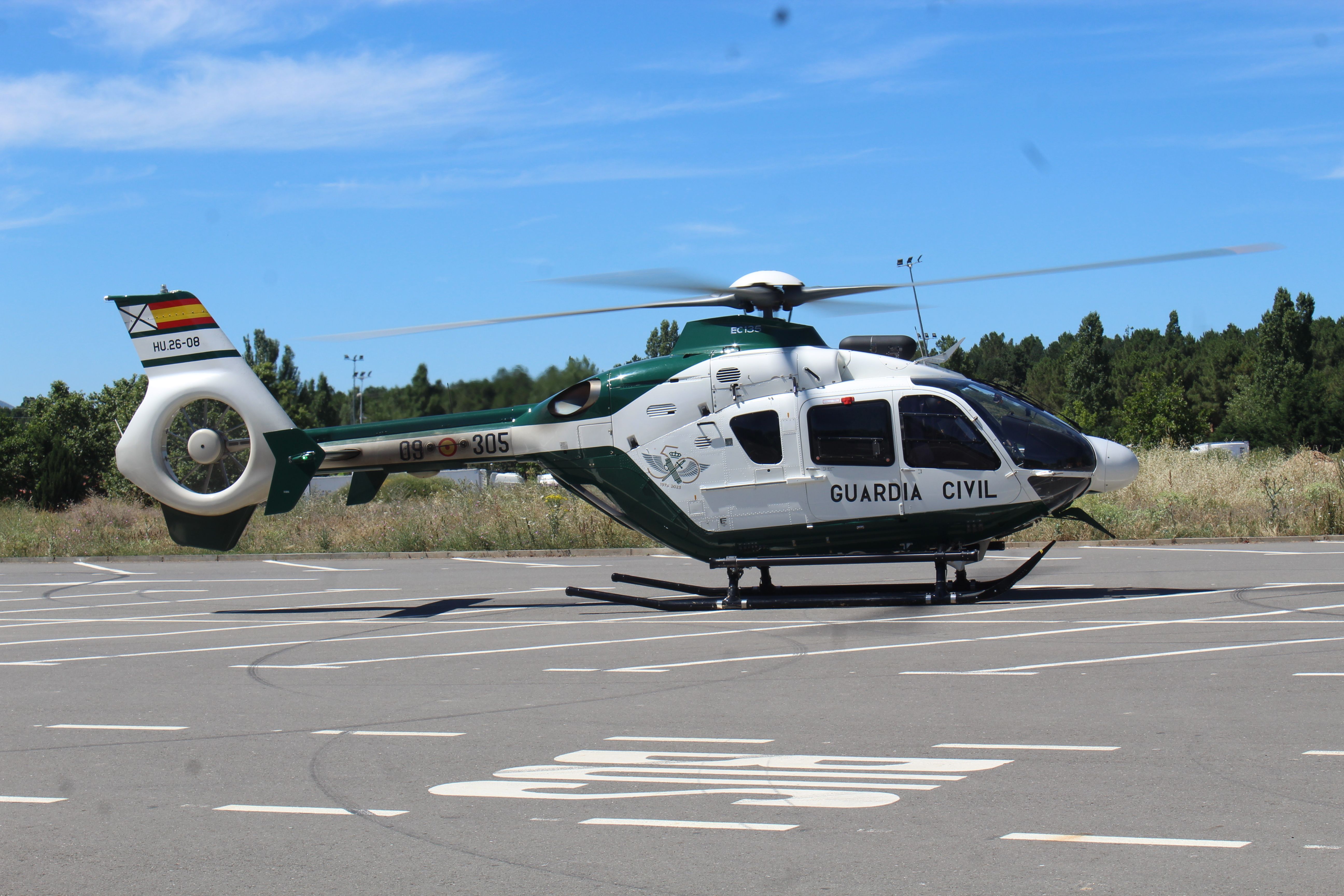 GALERÍA | Reportaje helicóptero de la Guardia Civil.