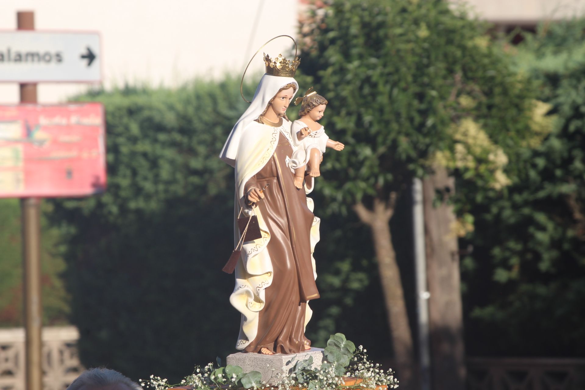 Misa y procesión de la Virgen del Carmen en Santa Marta.