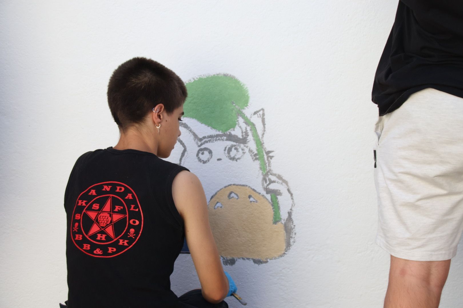 Concurso de bocetos e iniciación al grafiti