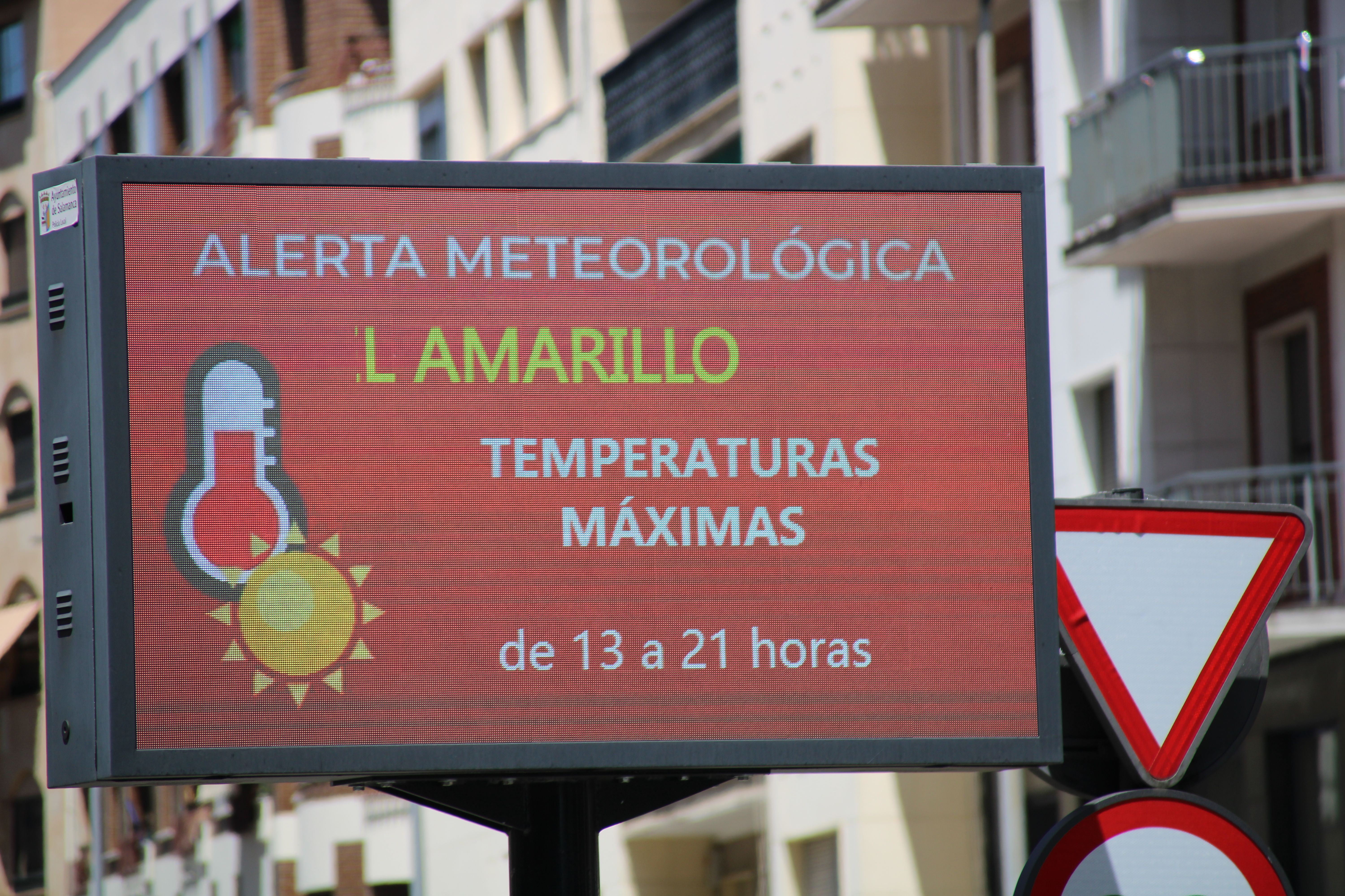 Aviso amarillo por ola de calor en Salamanca (2)