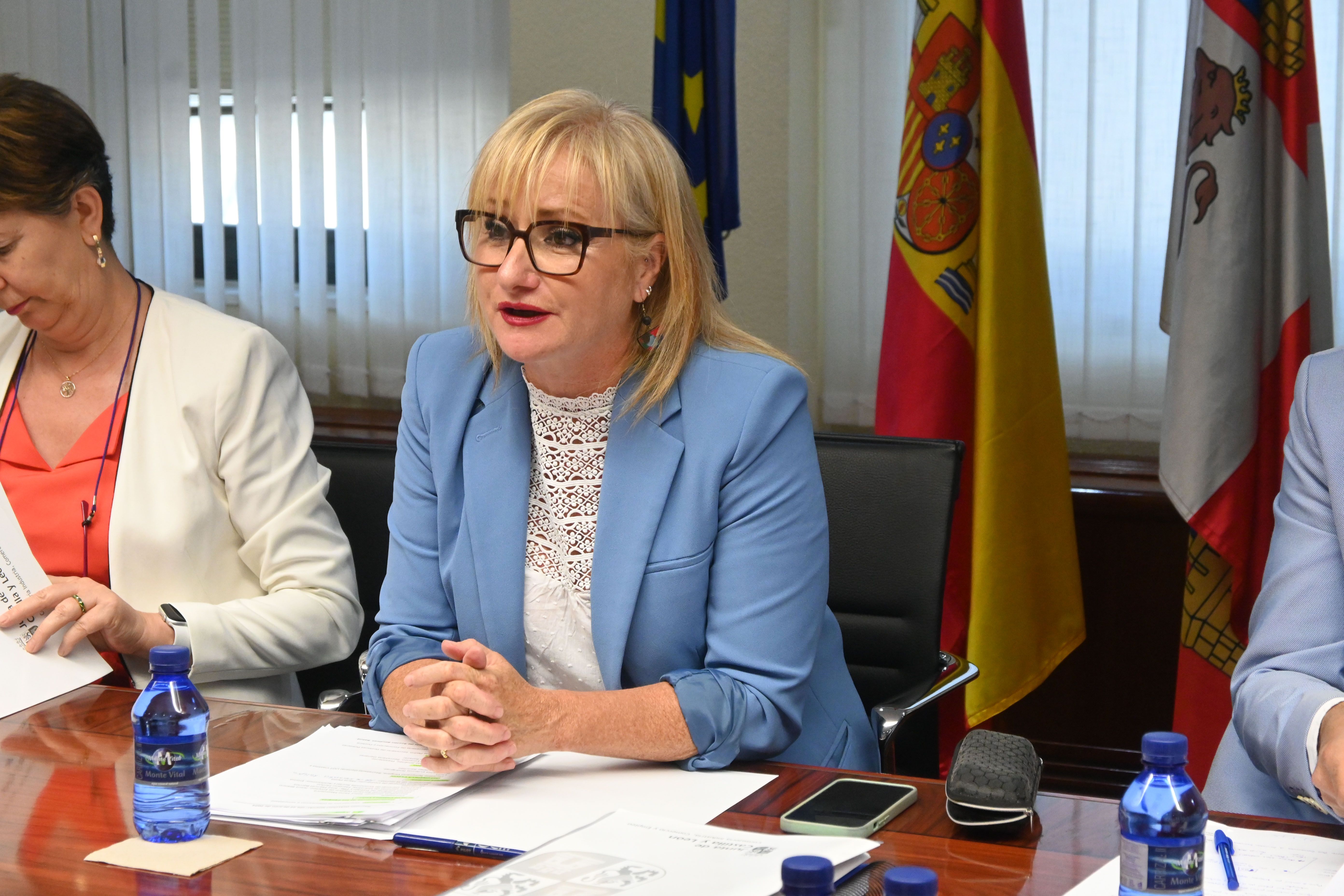 La consejera de Industria, Comercio y Empleo, Leticia García en una foto de archivo