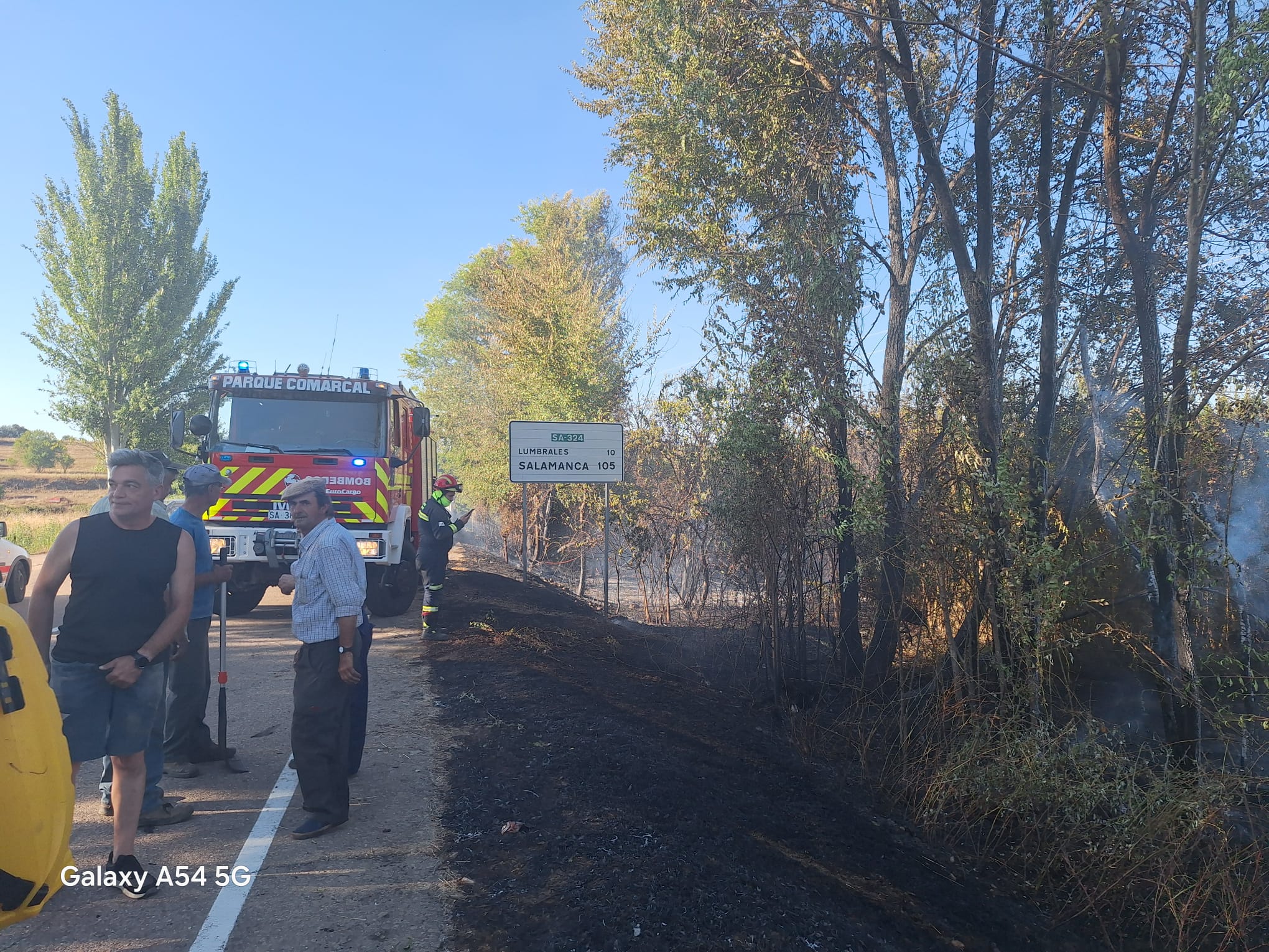 Incendio forestal en San Felices de los Gallegos (3)