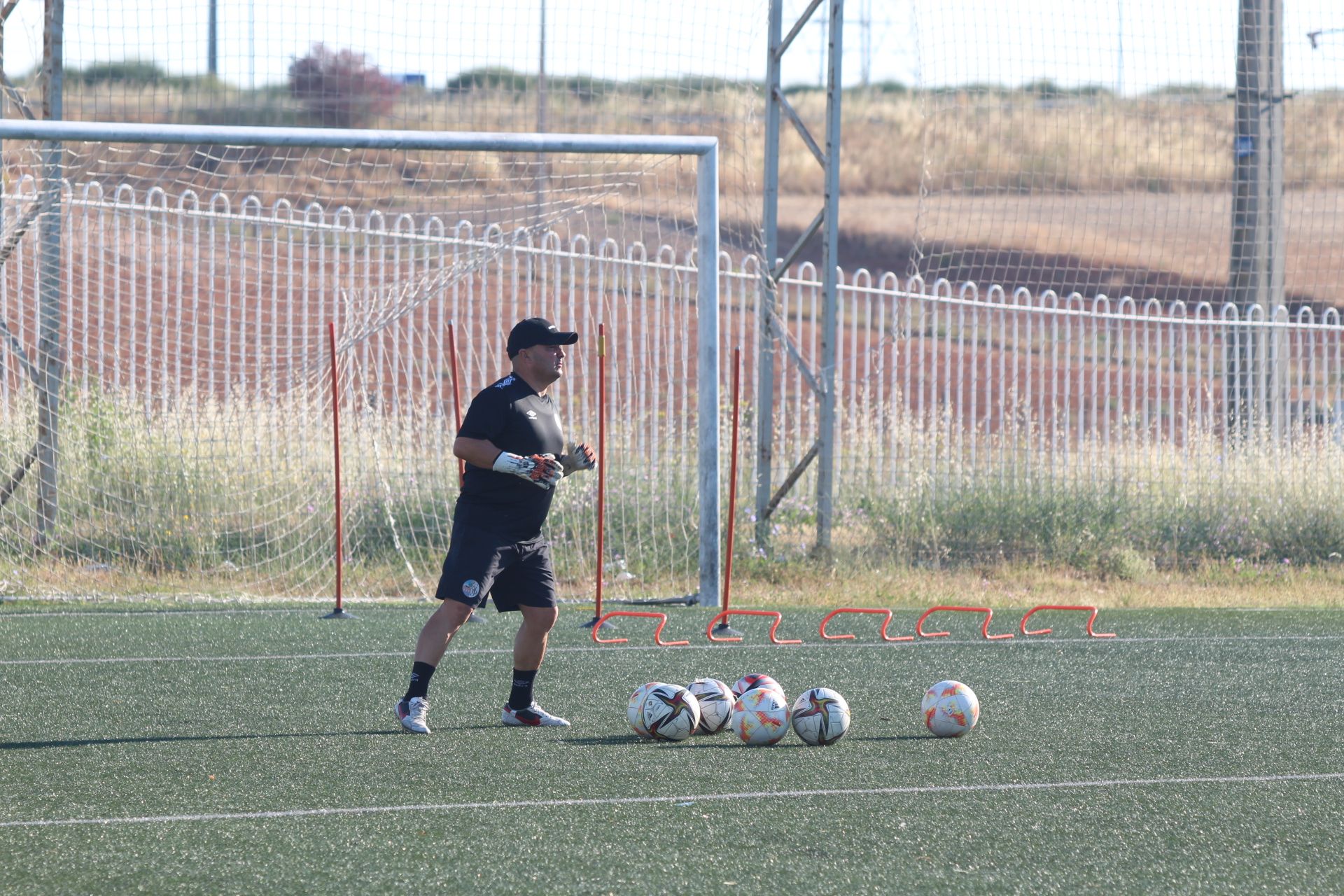 Primer entrenamiento de la pretemporada del Salamanca CF UDS
