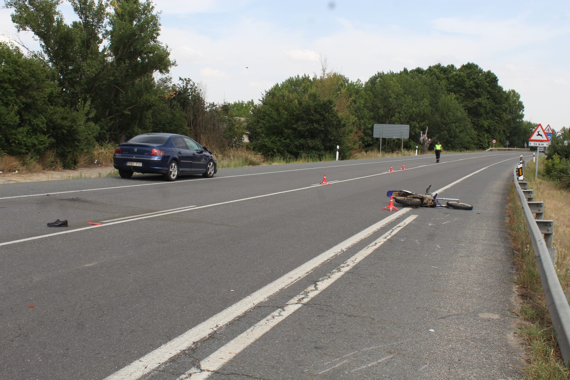 Accidente mortal en Machacón