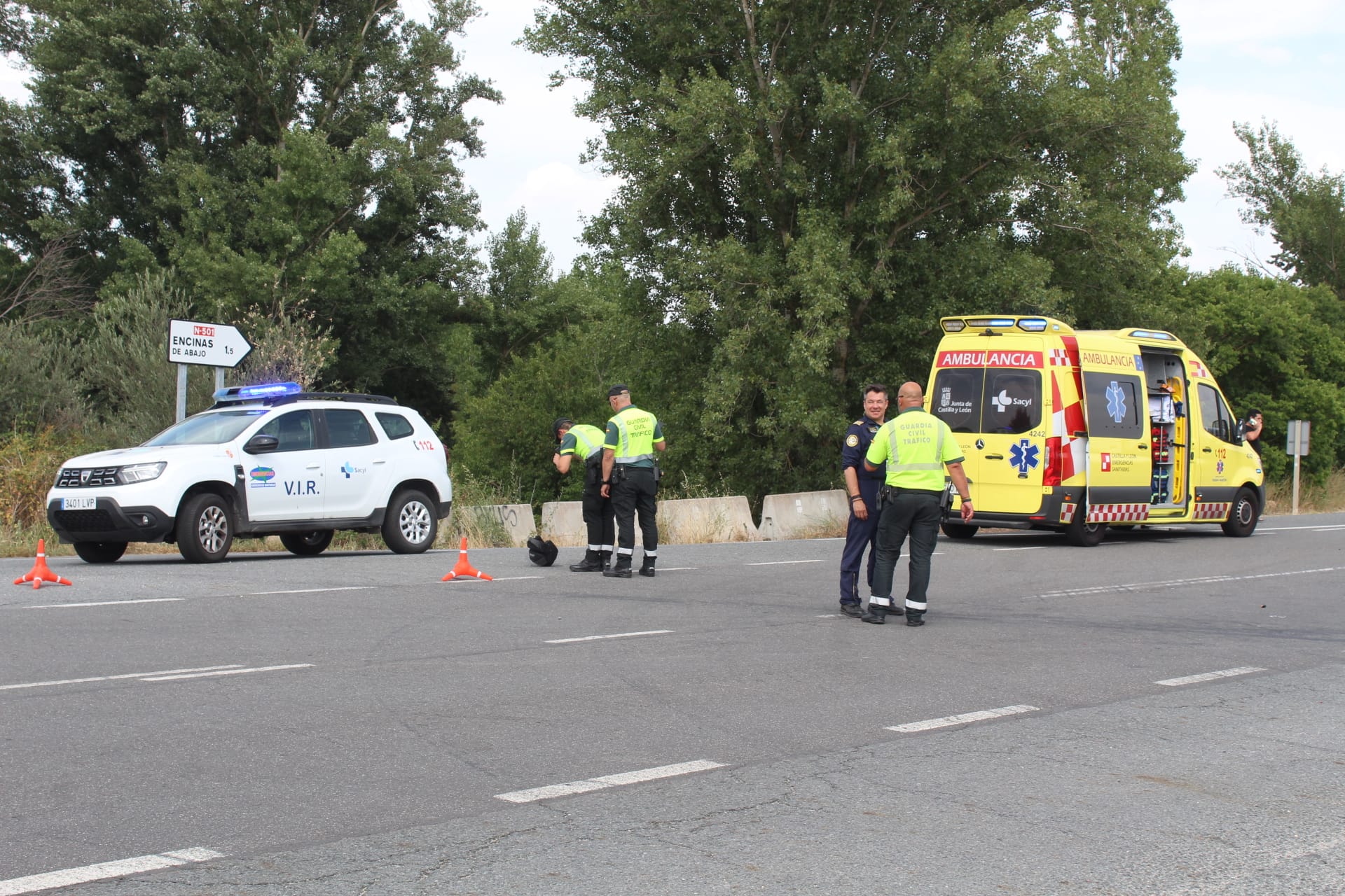 Accidente mortal en Machacón