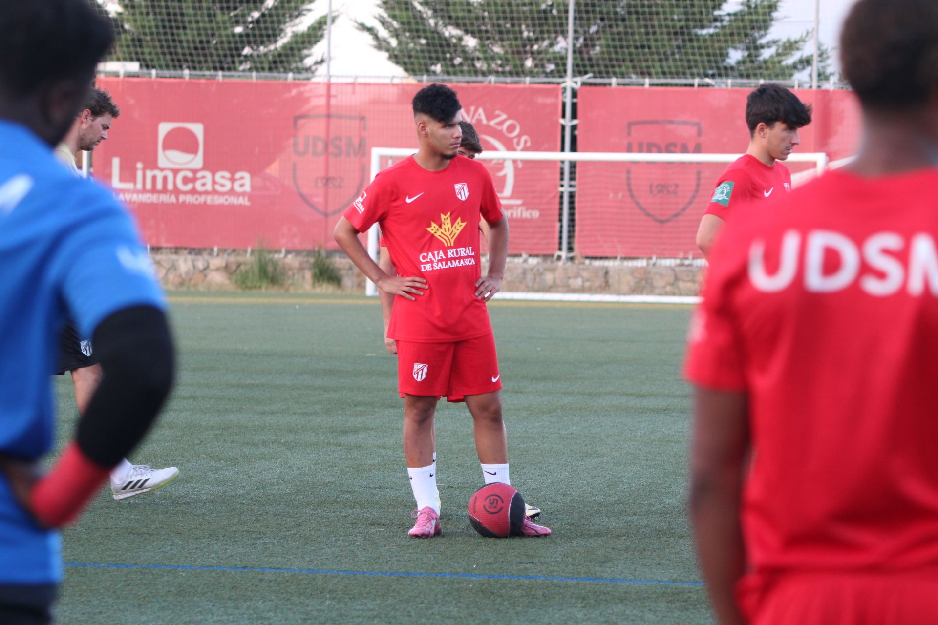 Primer entrenamiento del Unión Deportiva Santa Marta