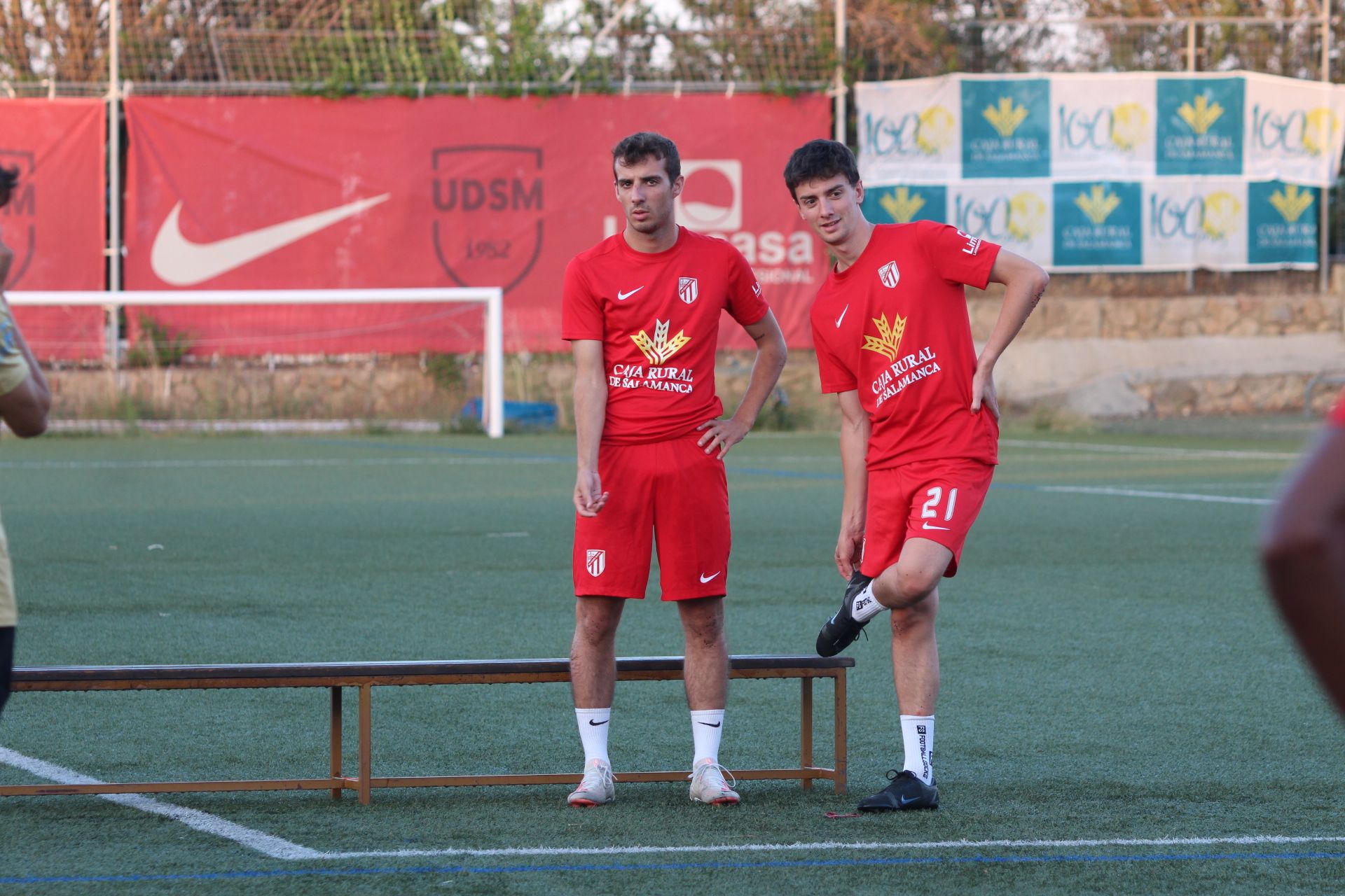 Primer entrenamiento del Unión Deportiva Santa Marta