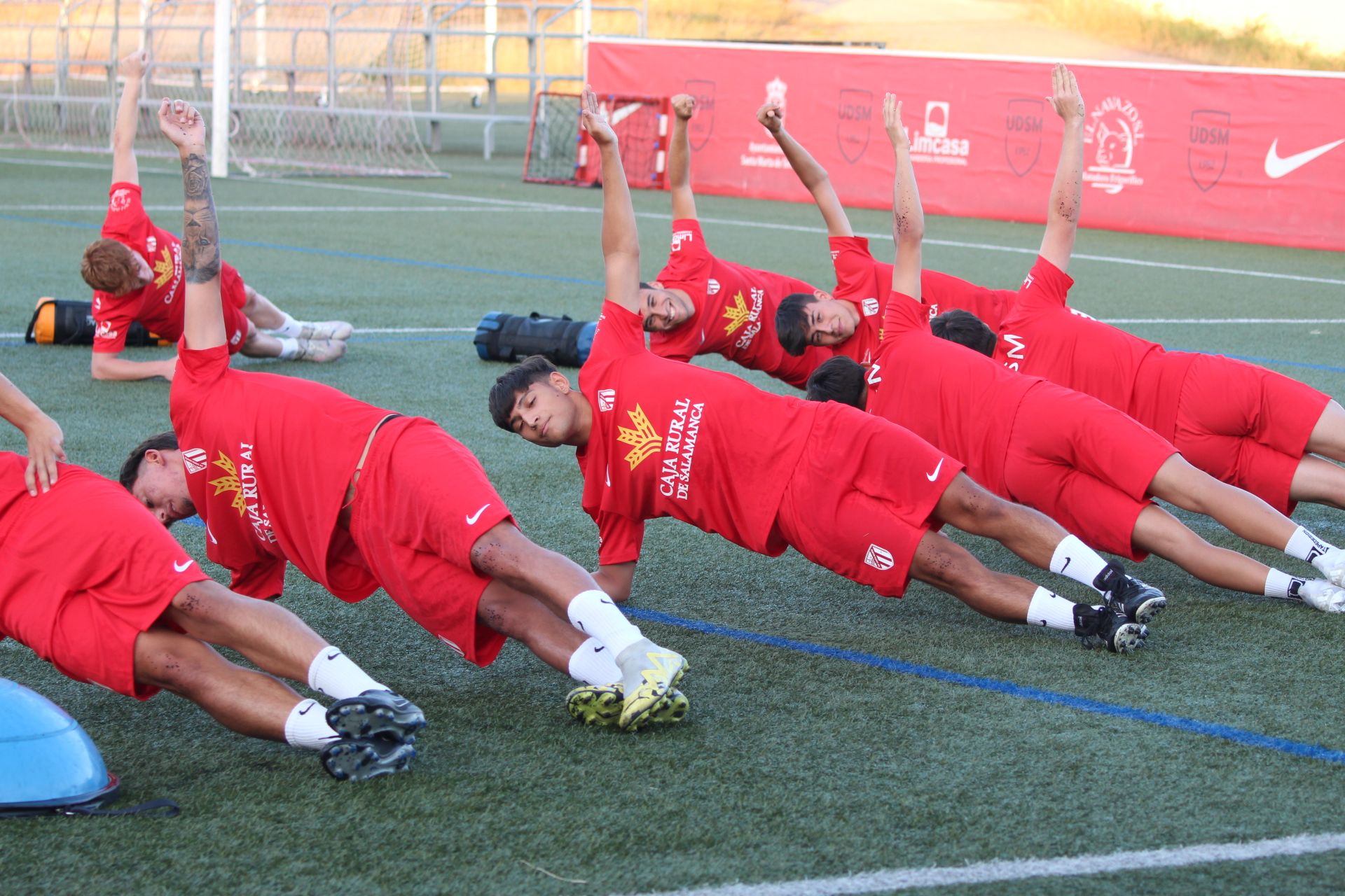 Primer entrenamiento del Unión Deportiva Santa Marta