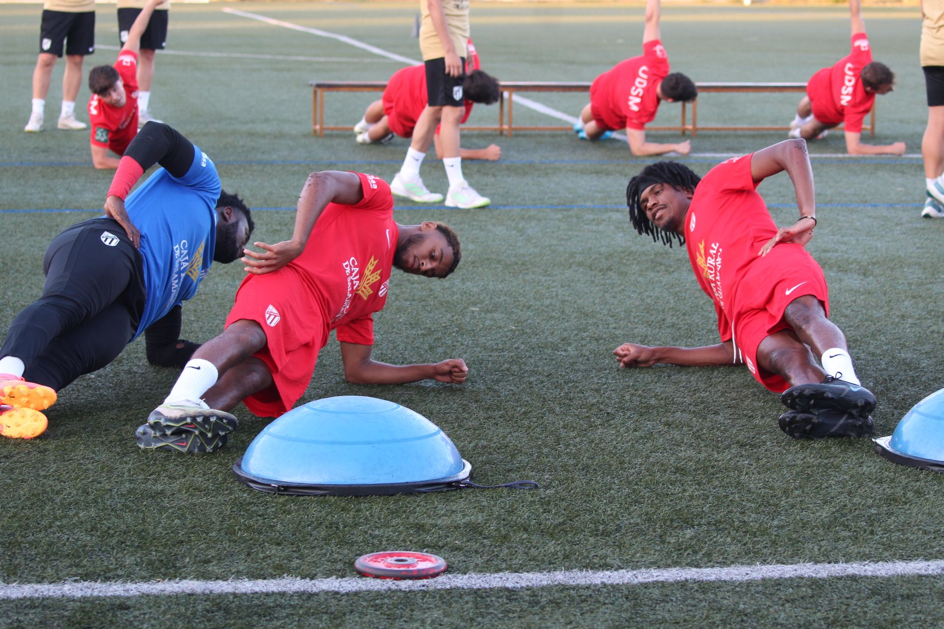 Primer entrenamiento del Unión Deportiva Santa Marta